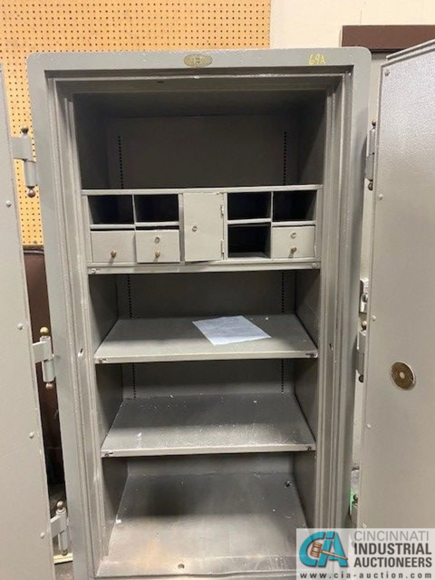 36" X 65" X 24" SCHWAB PORTABLE HEAVY DUTY COMBINATION SAFE - Image 3 of 3