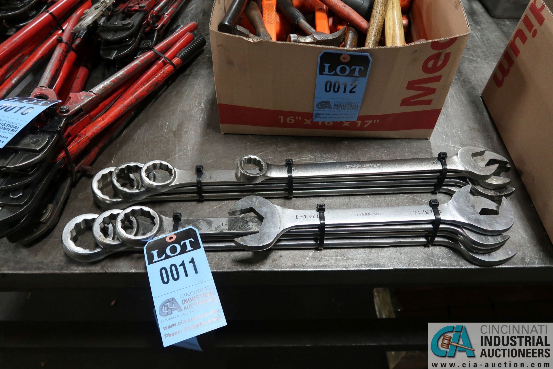 (LOT) LARGE CAPACITY COMBINATION WRENCHES