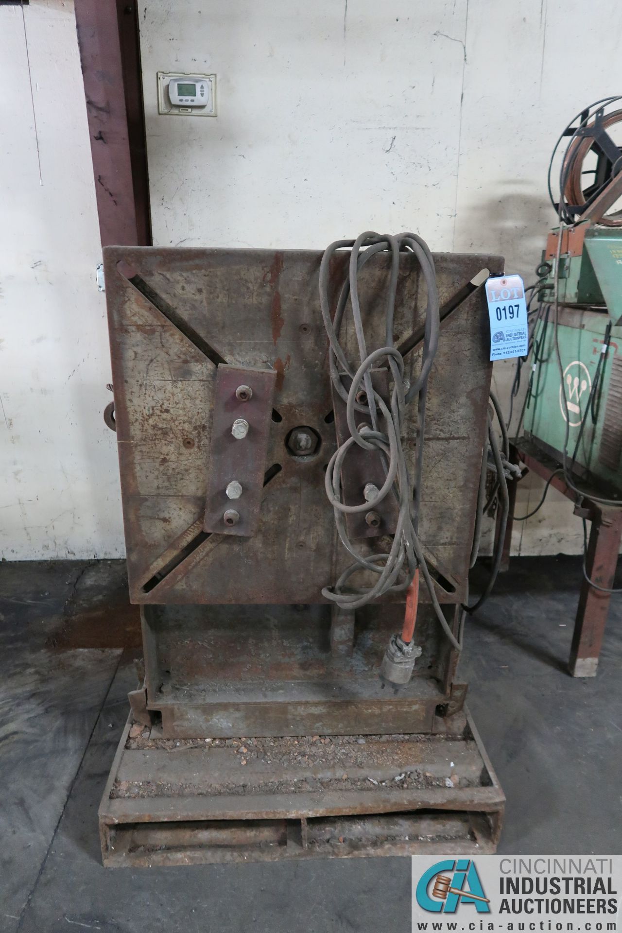 2,500 LB. CAPACITY ARONSON MODEL HS2V WELDING POSITIONER - Image 3 of 5