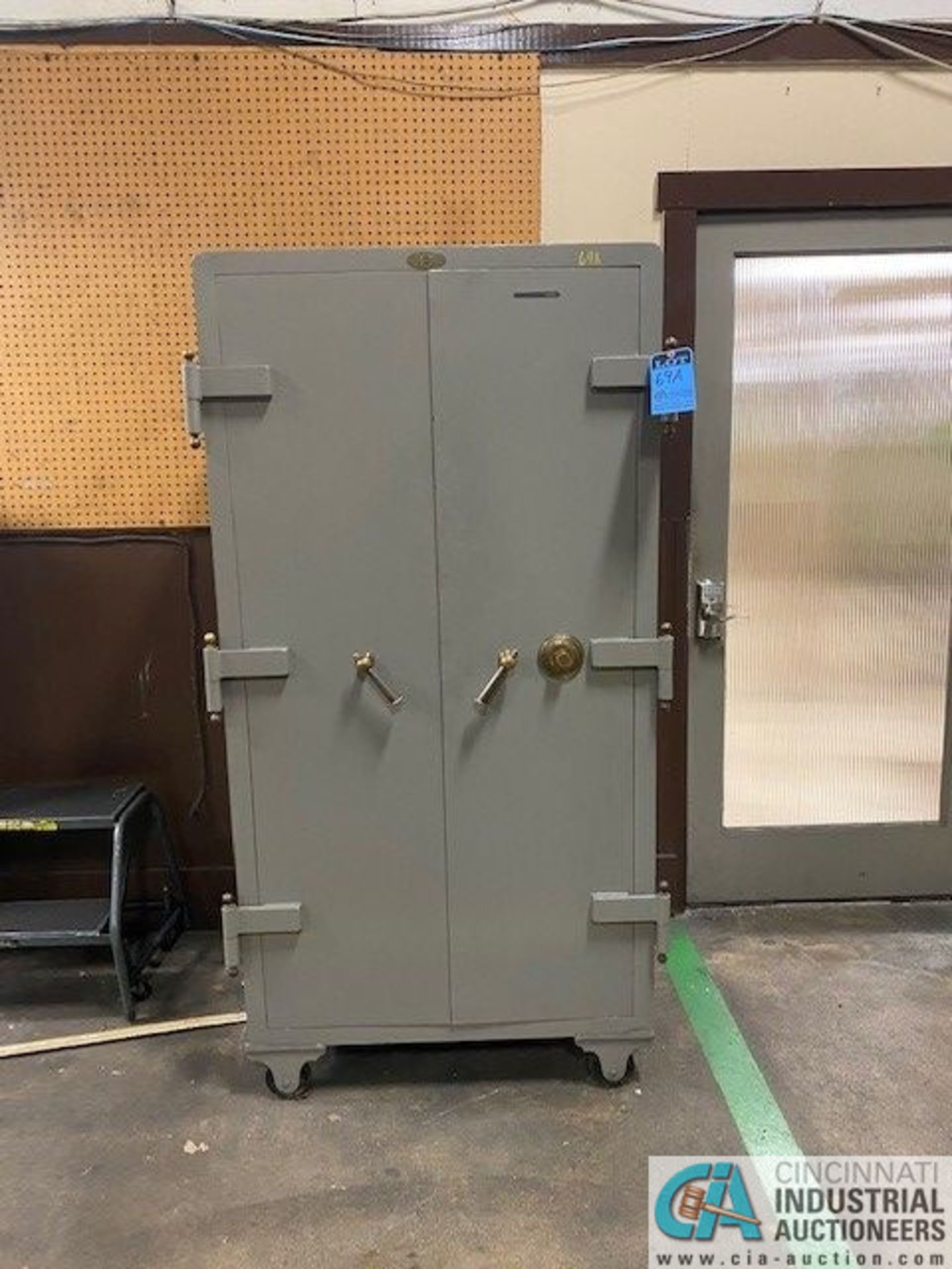 36" X 65" X 24" SCHWAB PORTABLE HEAVY DUTY COMBINATION SAFE