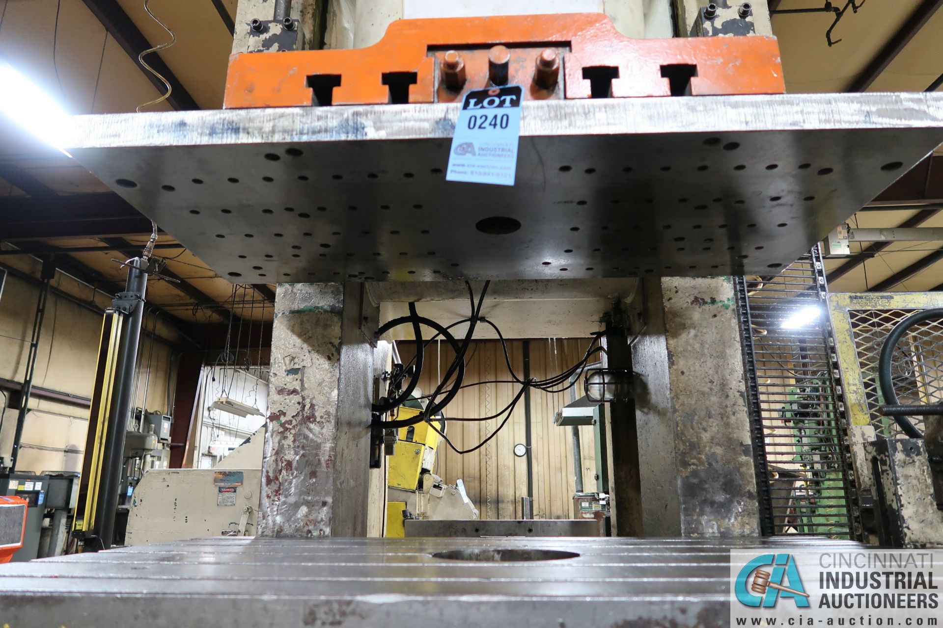 176 TON ALINTECH MODEL MDL-C-160 SINGLE CRANK GAP FRAME PRESS; S/N N/A (PRESS #9) - Image 9 of 16