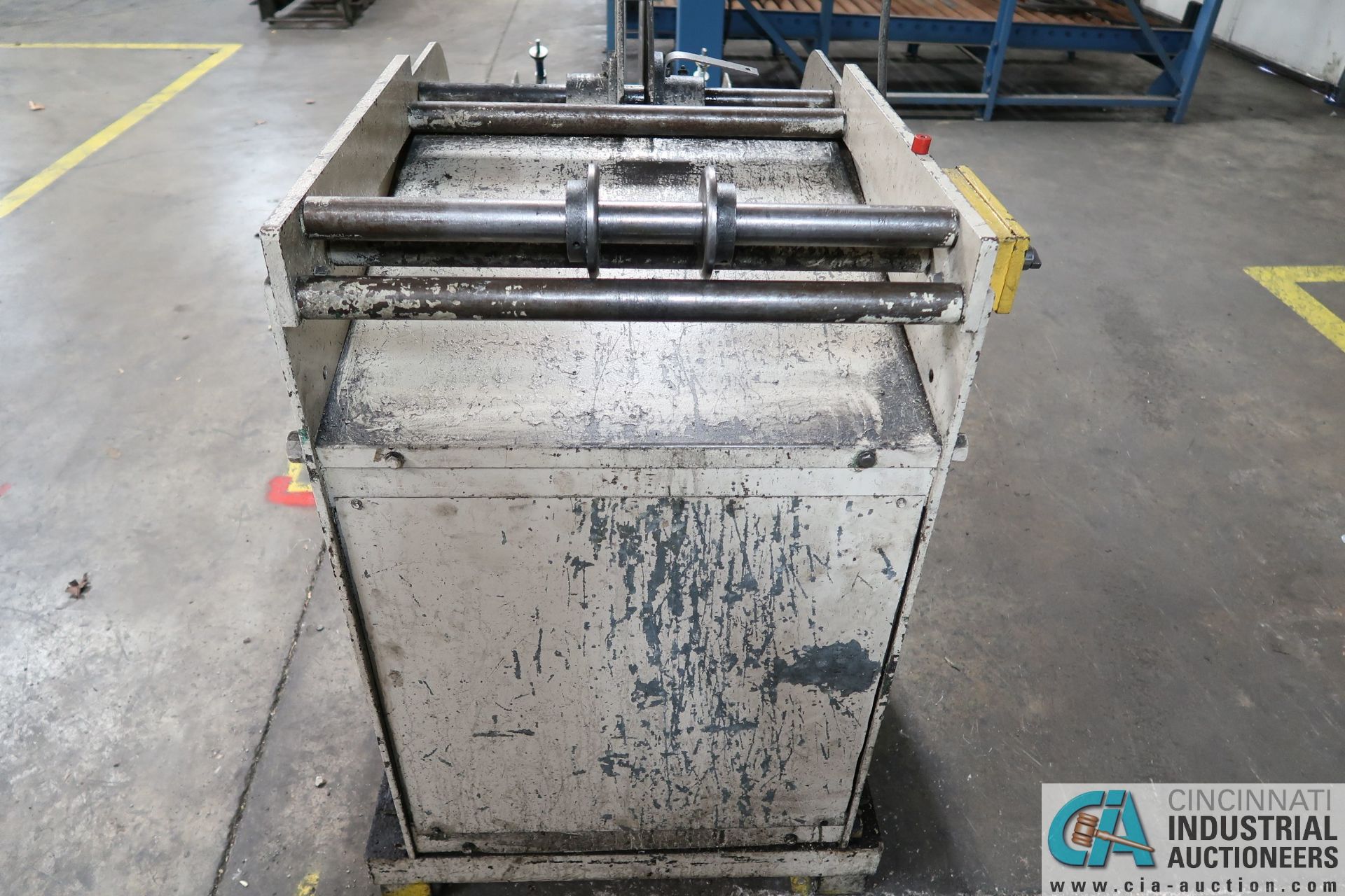 3,000 LB. CAPACITY ROWE MODEL 3015J COIL CRADLE; S/N 13031, 15" MAX WIDTH, 48" OD MAX - Image 8 of 8