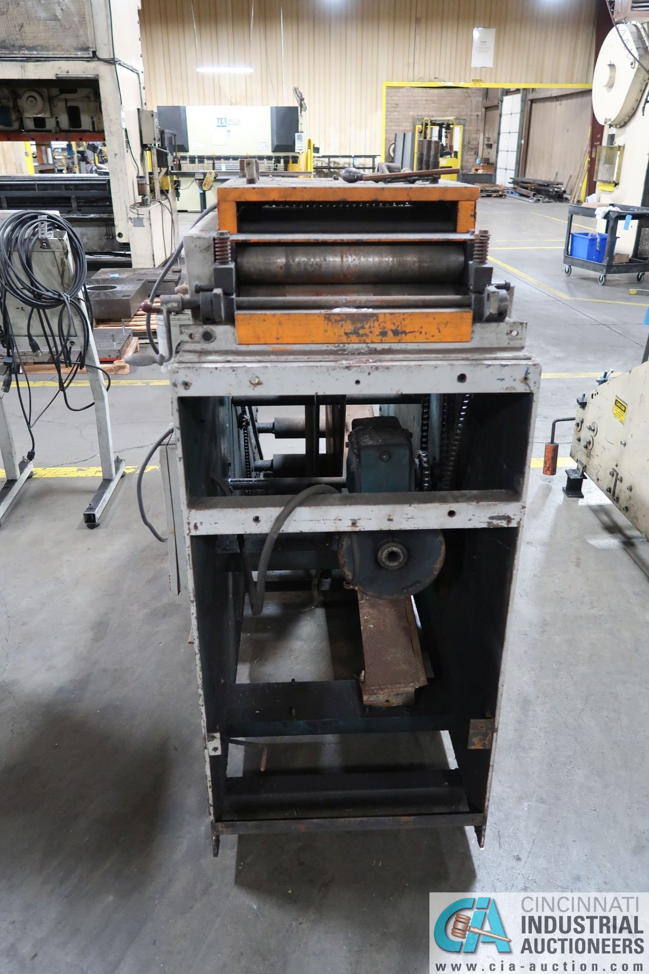 16" DURANT TOOL CO COIL CRADLE / STRAIGHTENING MACHINE; S/N N/A - Image 8 of 8