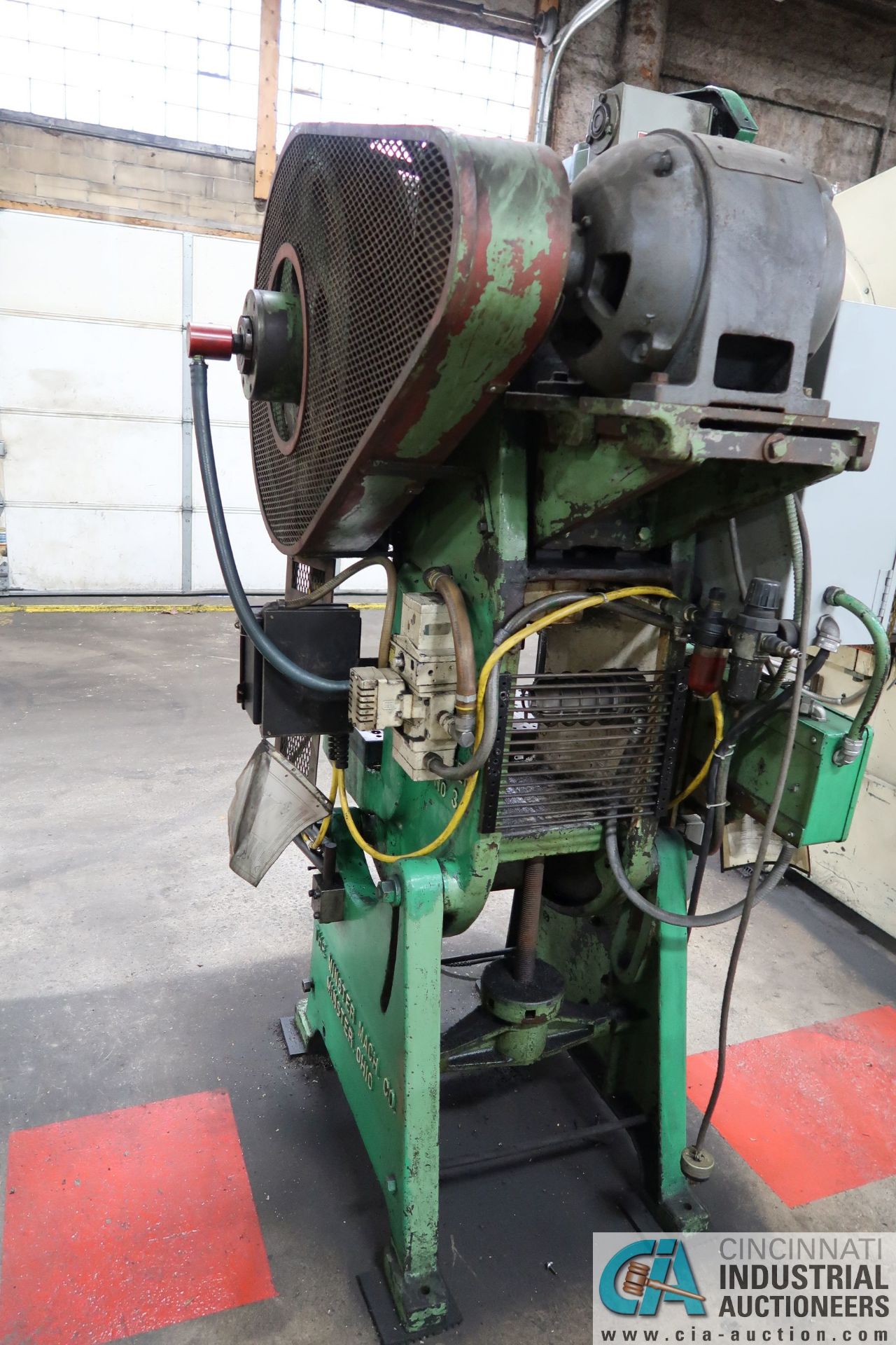 30 TON MINSTER NO. 3 OBI PRESS; S/N 7091, 2" STROKE, 1.75" ADJUSTMENT, 6.875" ADJUSTMENT, TRIAD - Image 3 of 12