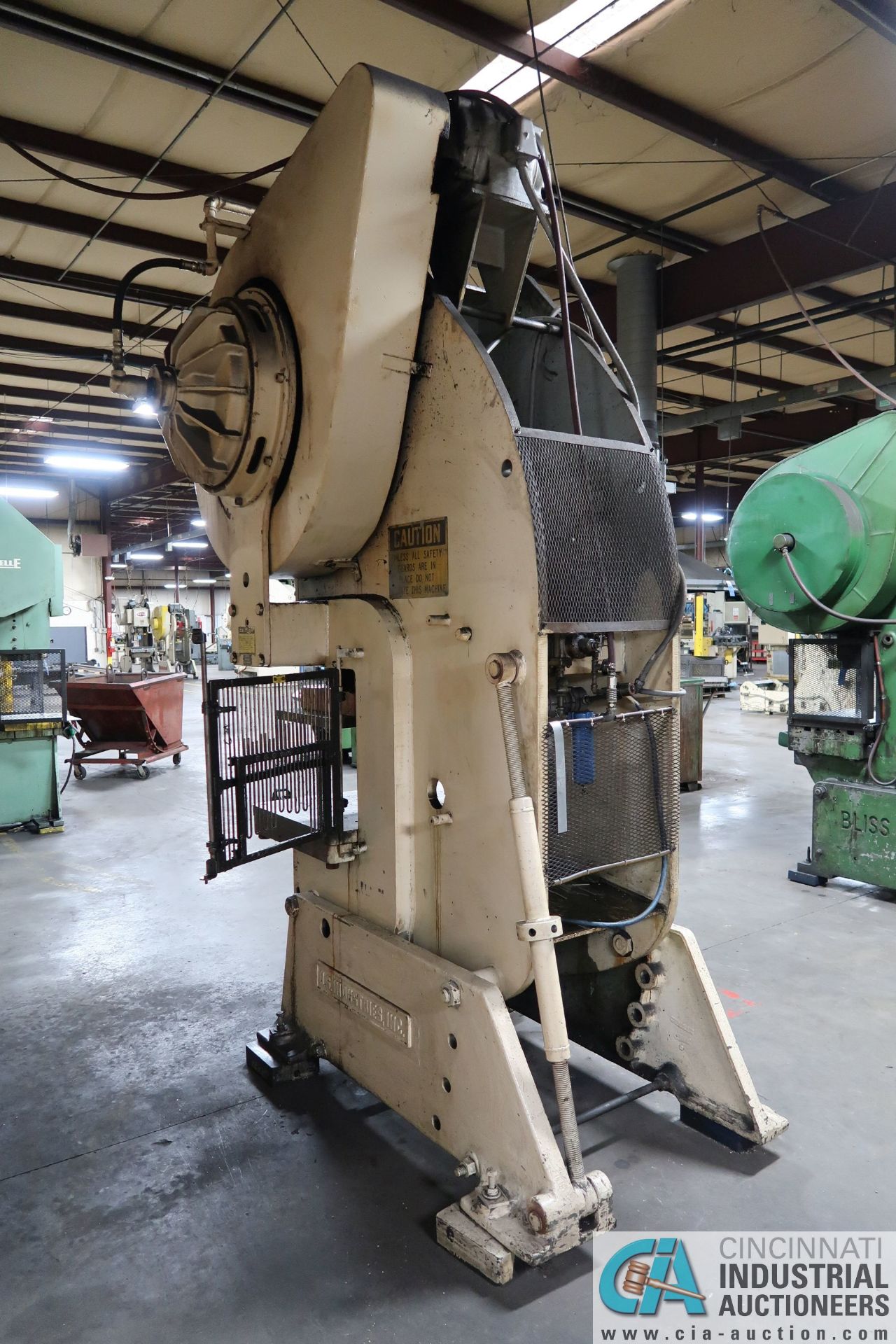 90 TON CLEARING MODEL 90 OBI PRESS; S/N 54-9049, 6" STROKE, 13-3/4" SHUT HEIGHT, 4" SLIDE - Image 4 of 14