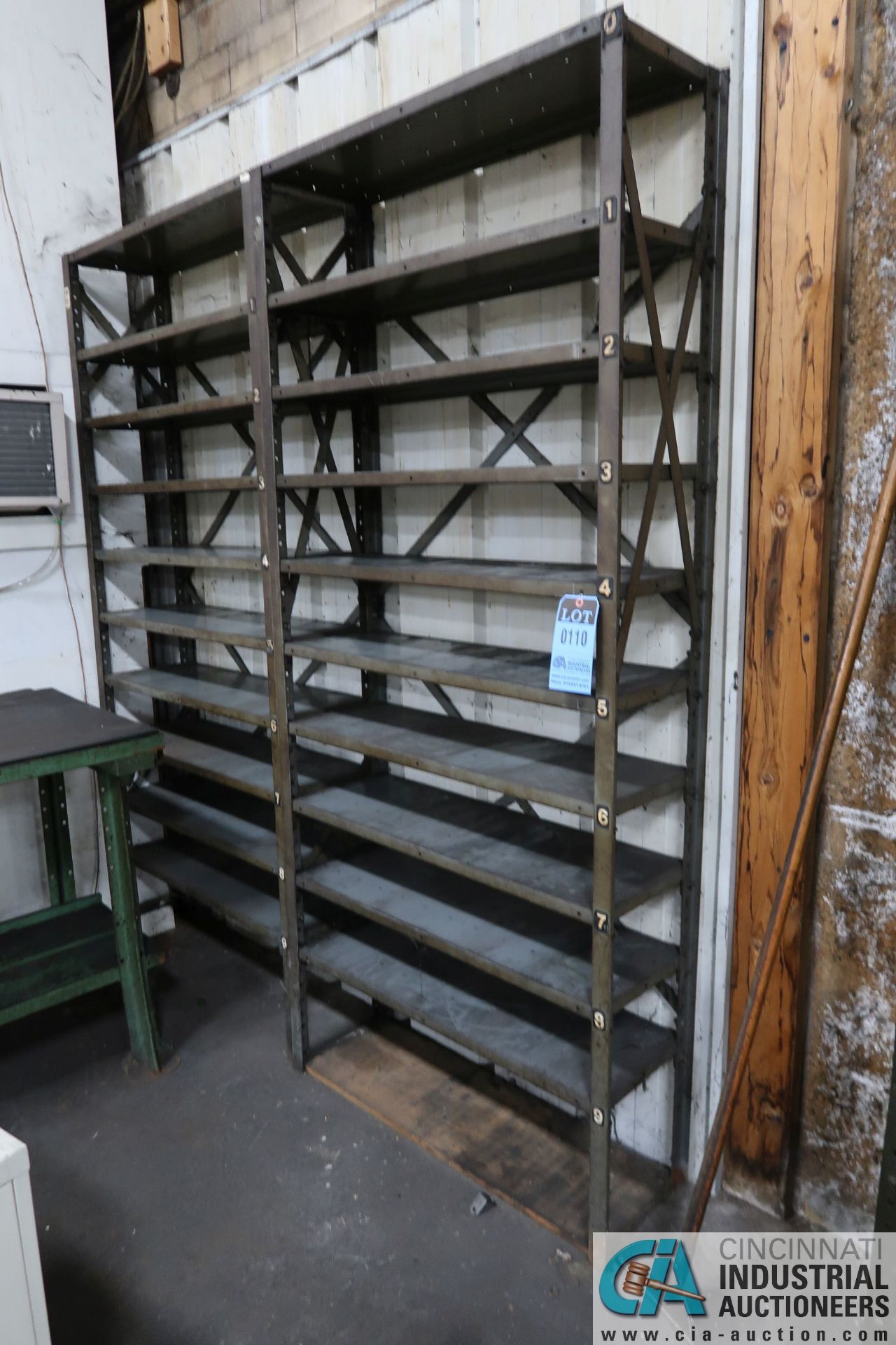SECTIONS MISCELLANEOUS SIZE STEEL SHELVING
