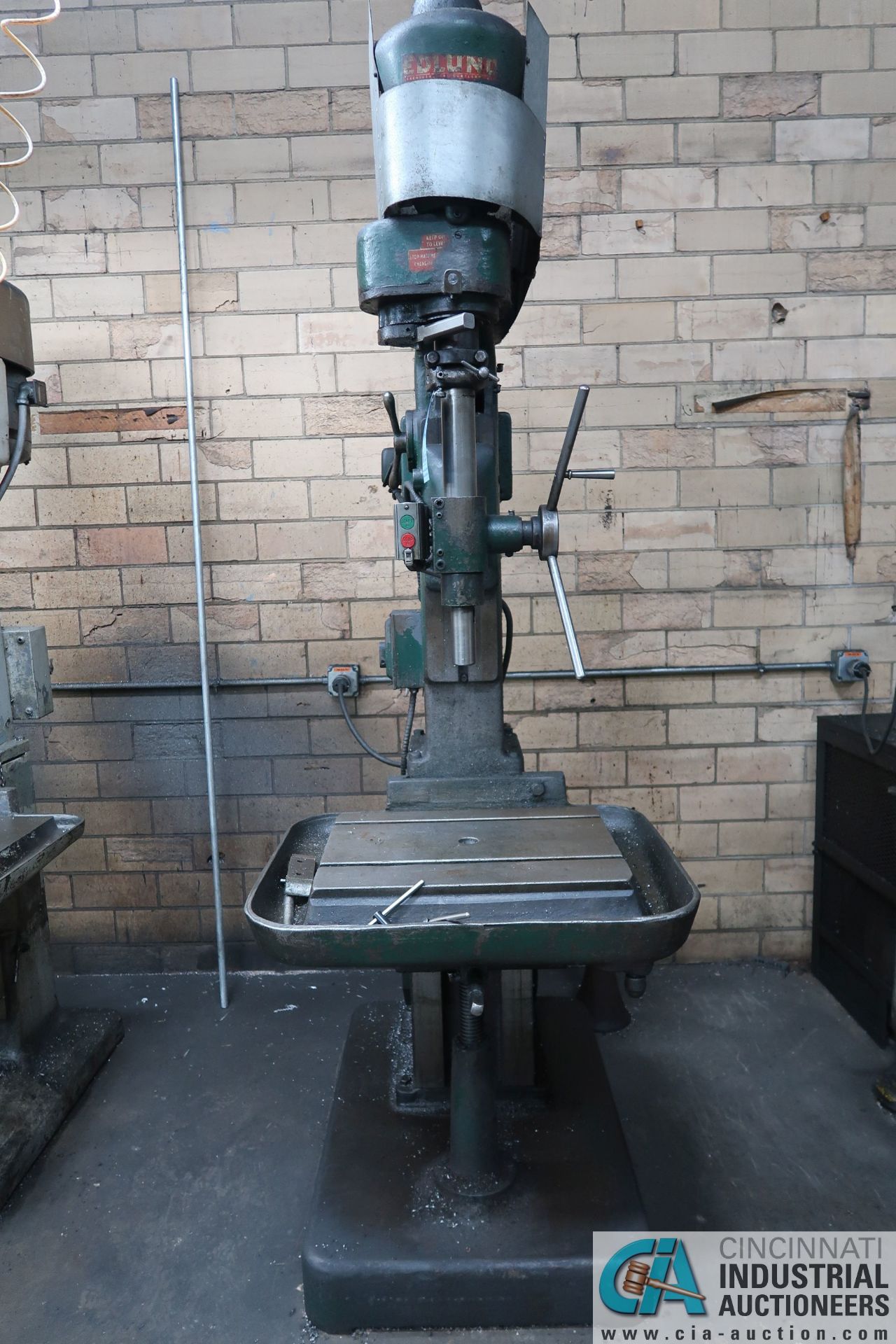 24" EDLUND SINGLE SPINDLE HEAVY DUTY PRODUCTION DRILL; S/N N/A - Image 5 of 5