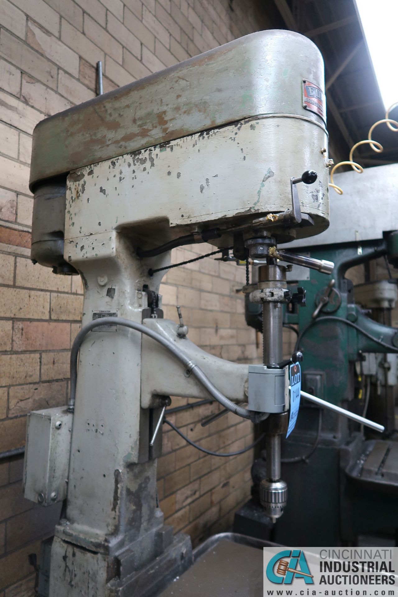 30" EDLUND MODEL 2F-15 HEAVY DUTY SINGLE SPINDLE PRODUCTION DRILL; S/N 213 - Image 3 of 6