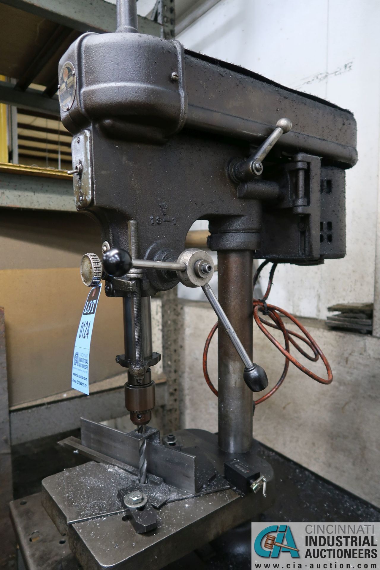 15" WALKER-TURNER BENCH MOUNTED DRILL; S/N N/A - Image 3 of 6