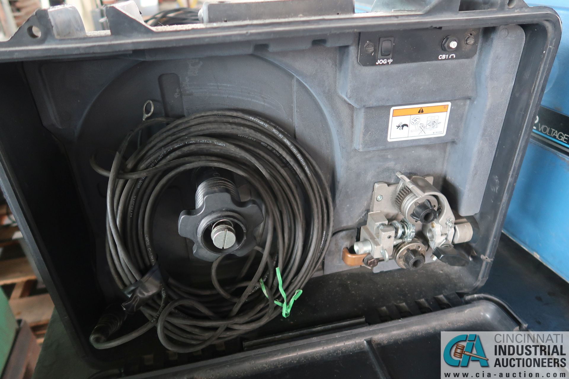 MILLER MODEL 12RC SUITCASE WELDER / 24-VOLT WIRE FEEDER **LOCATED AT 110 EAST SEYMOUR AVE., - Image 3 of 3