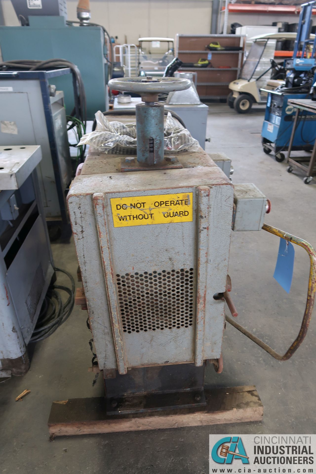 ELAURSEN MODEL M3 WIRE STRIPPING MACHINE; FAB #635014, 3-PHASE, 220/440 VOLTS **LOCATED AT 110 - Image 3 of 5