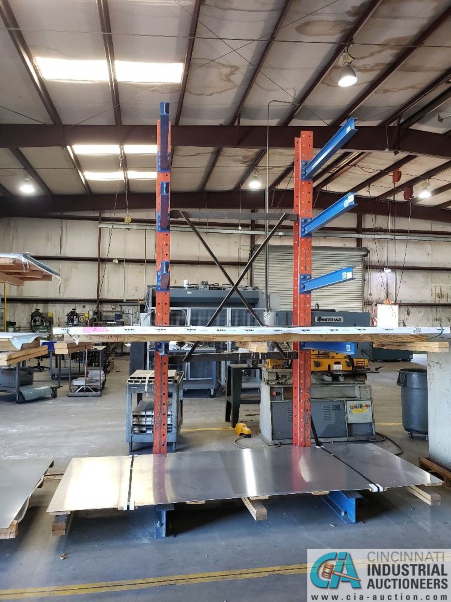 (3) SECTIONS CANTILEVER RACK - NO CONTENTS**Loading Fee Due the "ERRA" DFW $TBD**NO SELF REMOVAL - Image 2 of 3