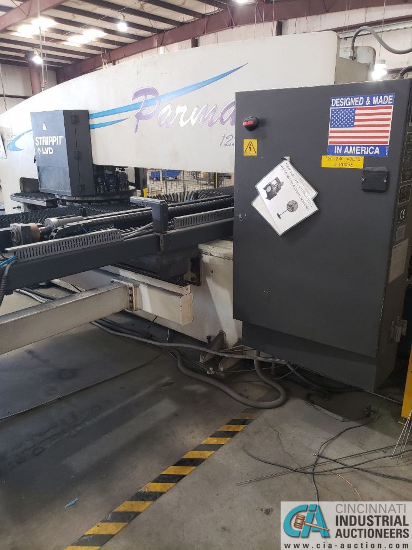 20 Ton Strippit Model Parma 1225 CNC Turret **Loading Fee Due the "ERRA" DFW Movers, $3,750.00** - Image 6 of 12