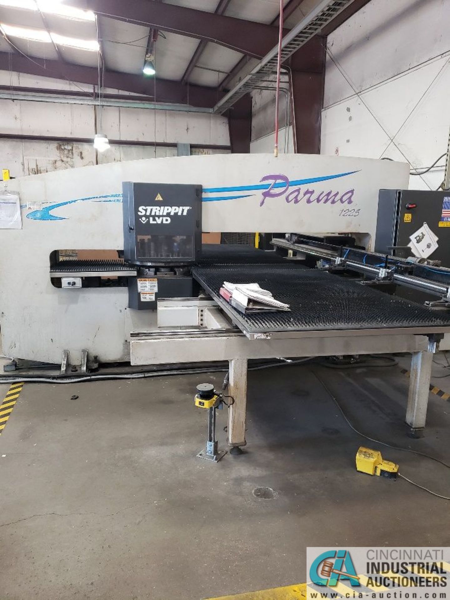 20 Ton Strippit Model Parma 1225 CNC Turret **Loading Fee Due the "ERRA" DFW Movers, $3,750.00** - Image 2 of 12