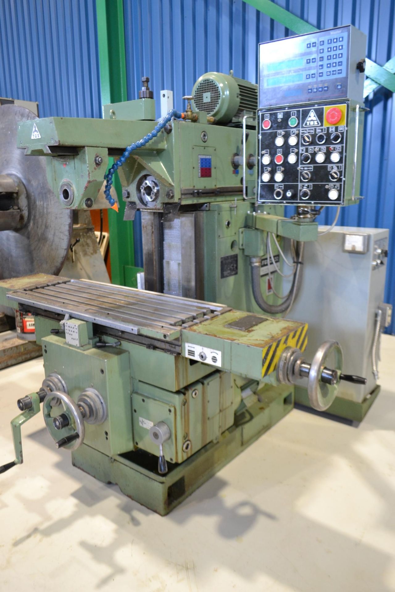 TOS MILLING (HORZ) MOD. FGS25.32, 15" X 39" TABLE, S/N: 251300199
