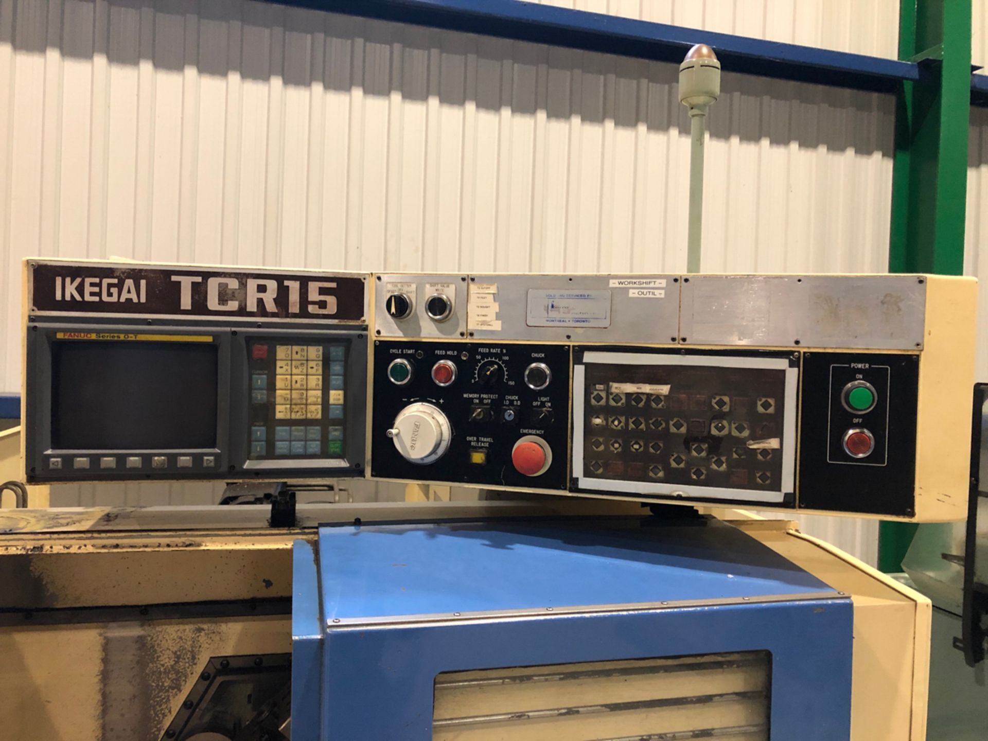 IKEGAI LATHE (CNC) MOD. TCR 15, S/N: 51058V - Image 12 of 18