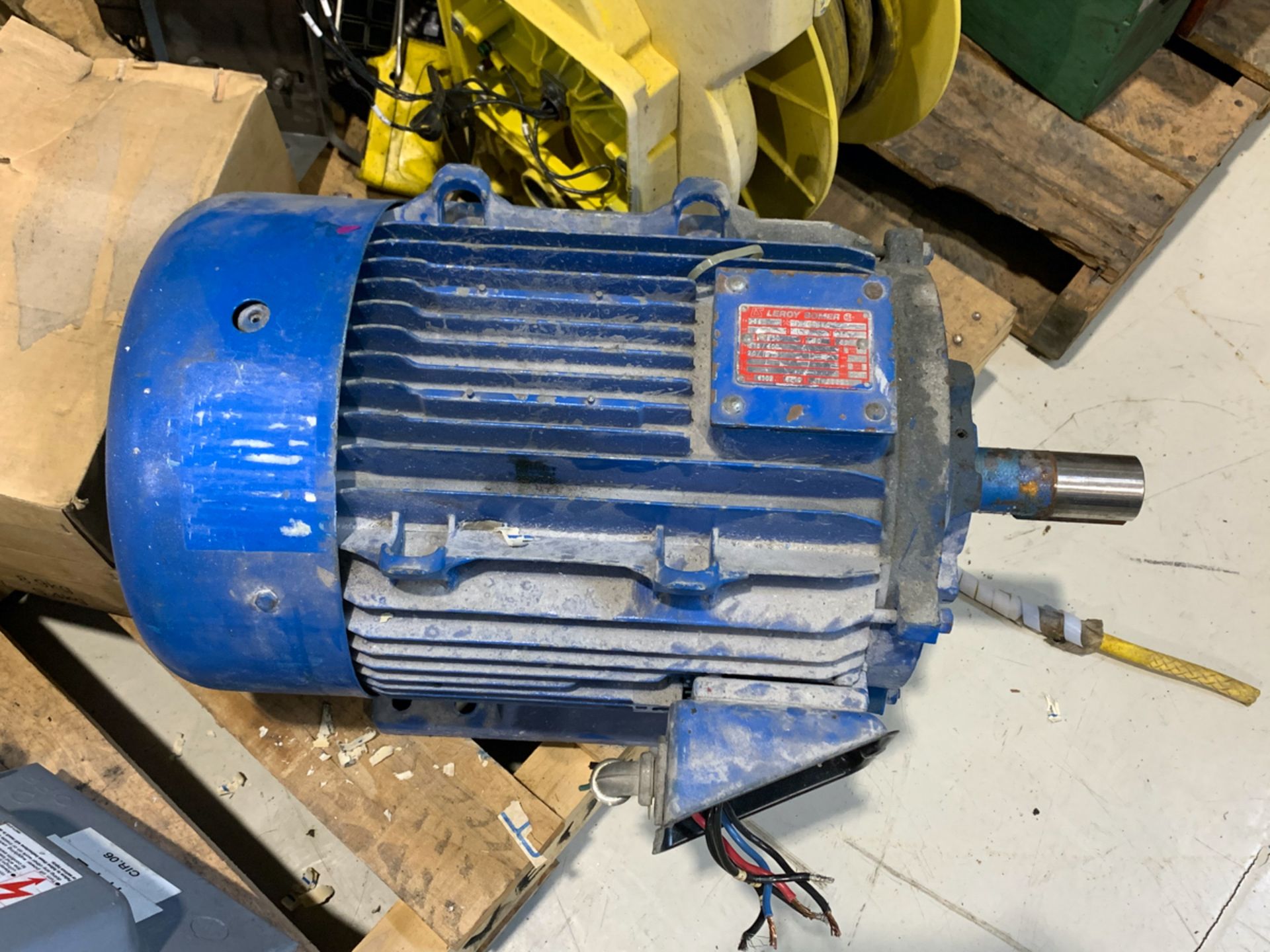 LEROY 20 HP MOTOR, 575/600 VOLTS