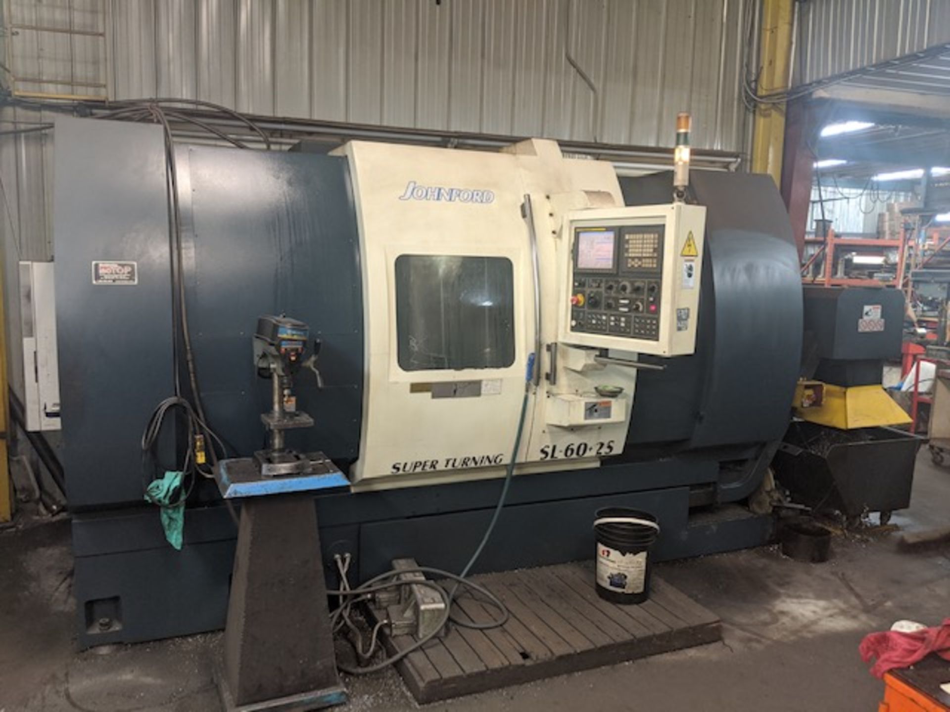 JOHN FORD CNC TURNING CENTER MOD. SL-60-2S,