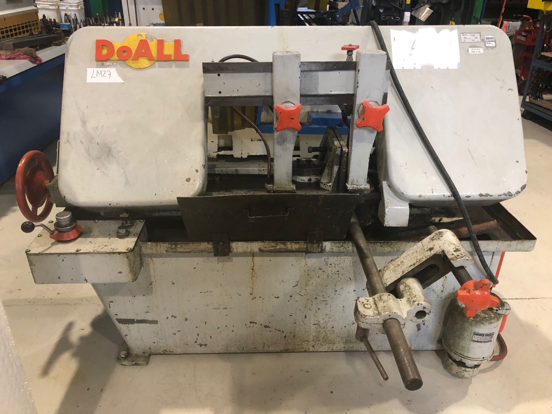 DOALL SAW HORIZONTAL BAND SAW MOD.: C-12, 12 X 12, S/N: 114-58232 - Image 2 of 2