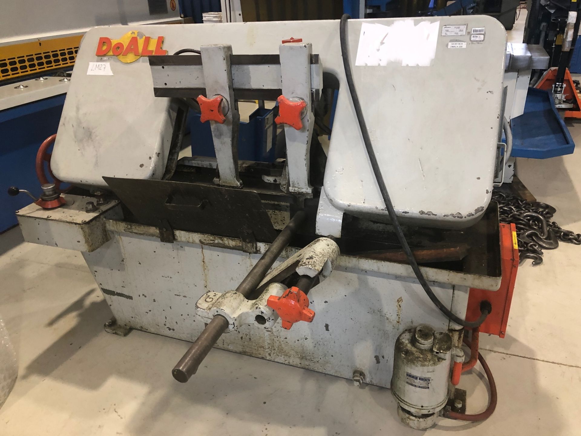 DOALL SAW HORIZONTAL BAND SAW MOD.: C-12, 12 X 12, S/N: 114-58232