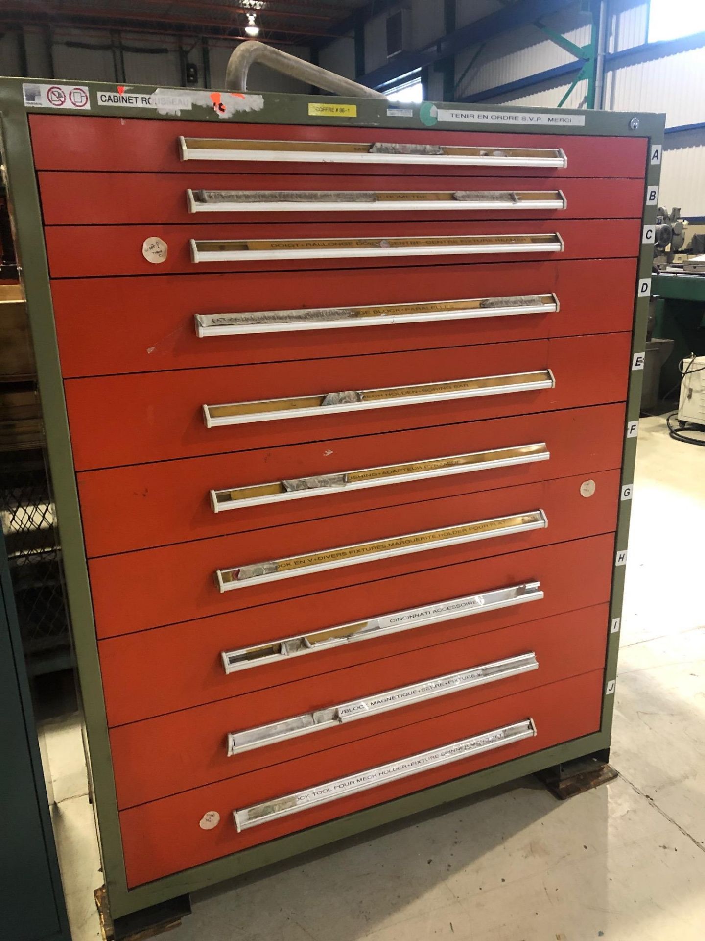 TOOL CABINET, 48" X 24" X 61", 10 DRAWERS - Image 2 of 2