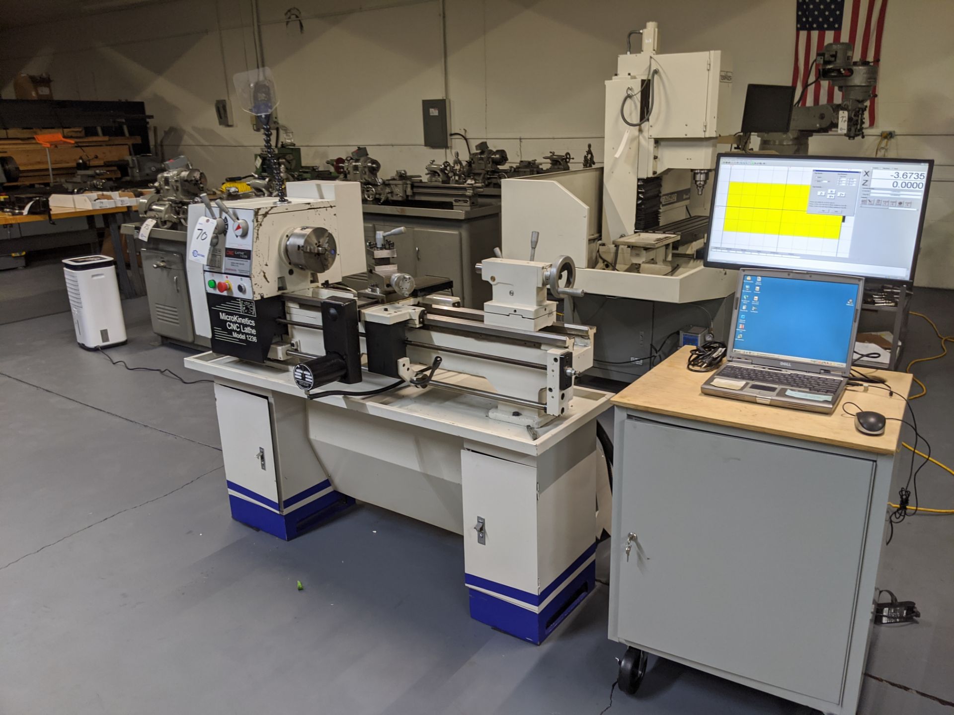 MicroKinetics 1236 CNC Lathe