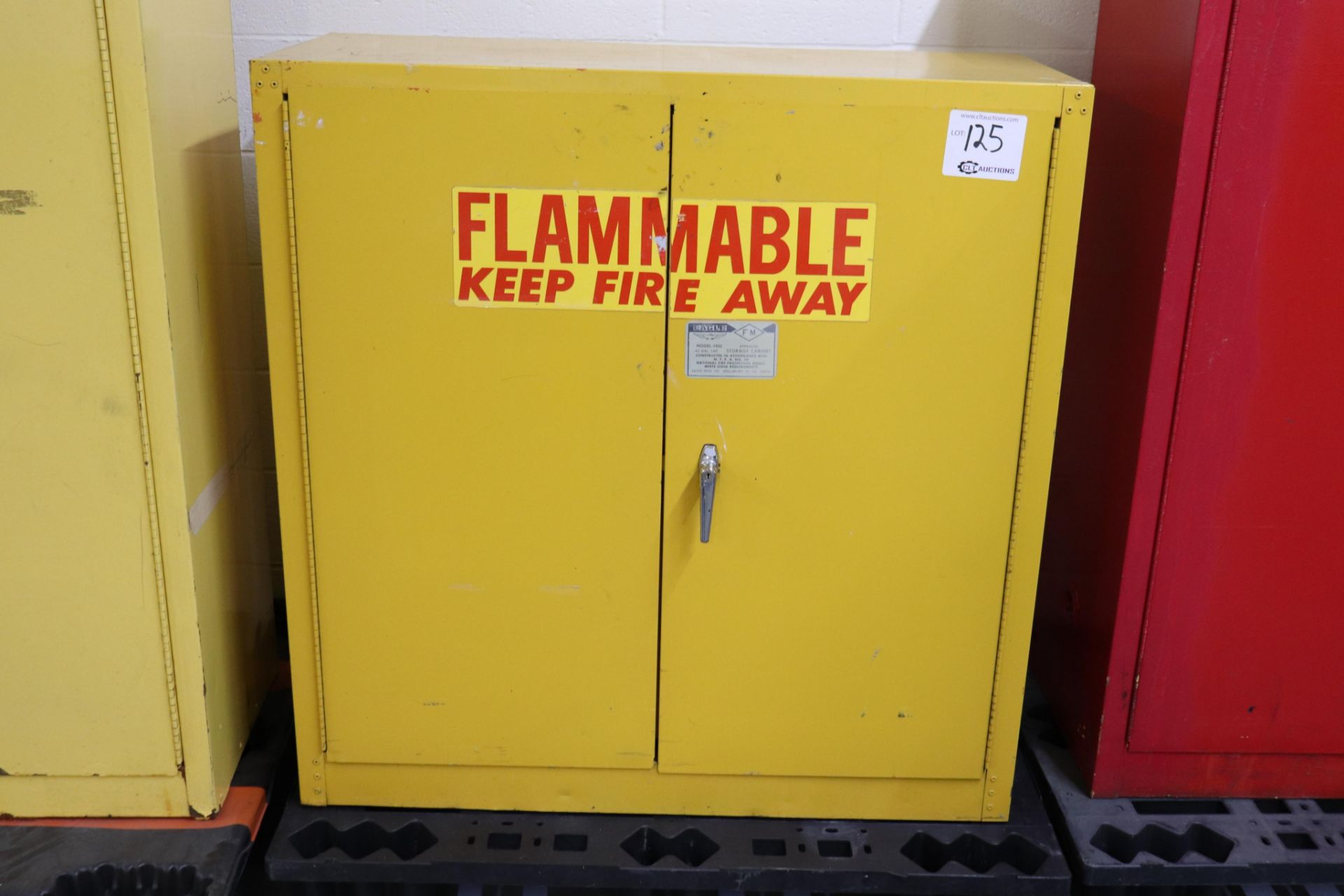 Eagle model 1932 45 gallon flammable cabinet