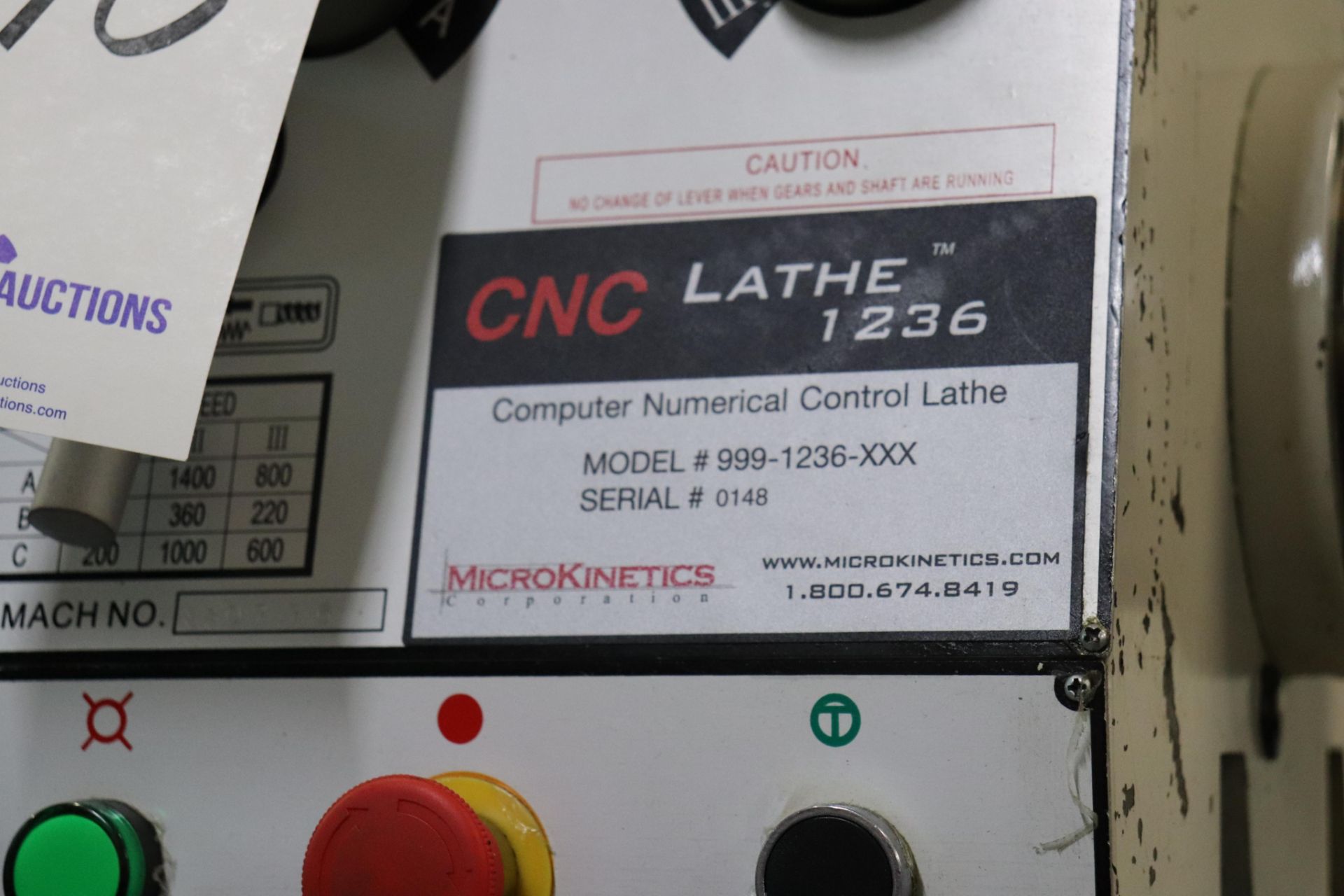 MicroKinetics 1236 CNC Lathe - Image 14 of 19