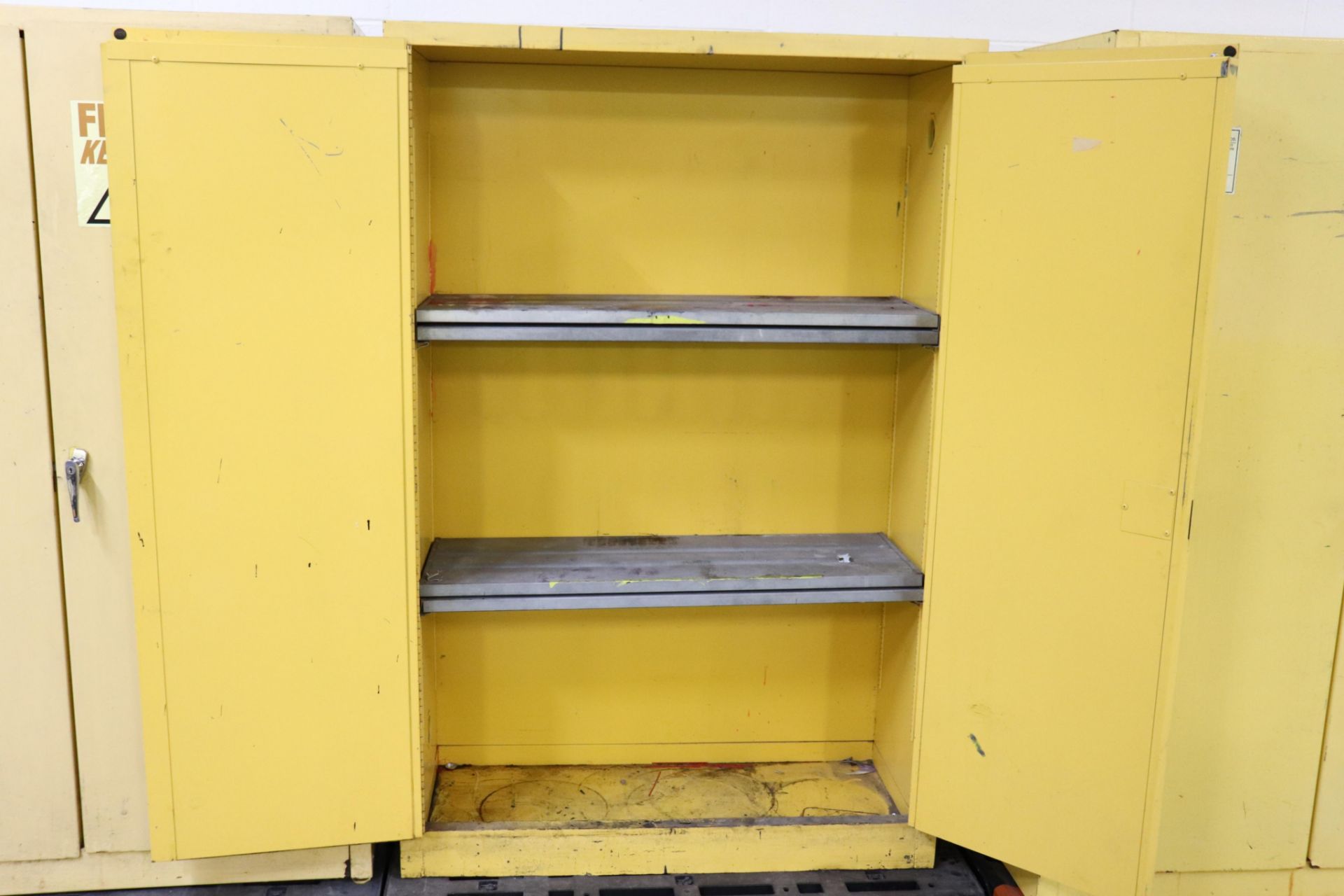 Flammable Cabinet, 45 gallon, 43" x 18" x 65" - Image 2 of 2