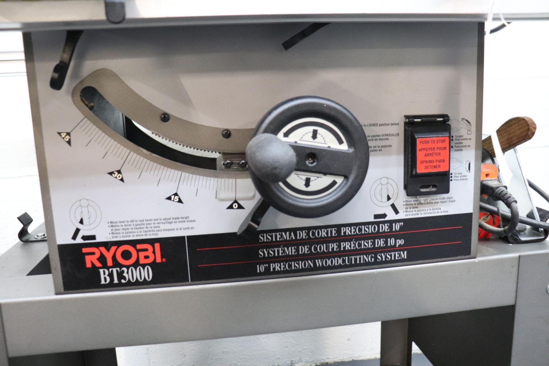 Ryobi BT3000 10" table saw - Image 2 of 3