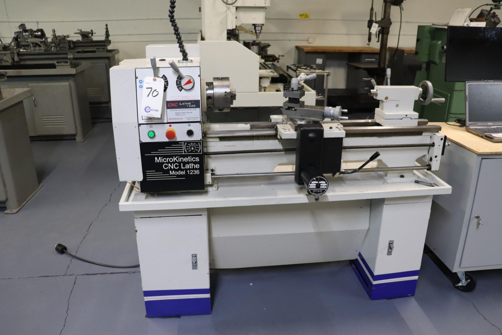 MicroKinetics 1236 CNC Lathe - Image 4 of 19