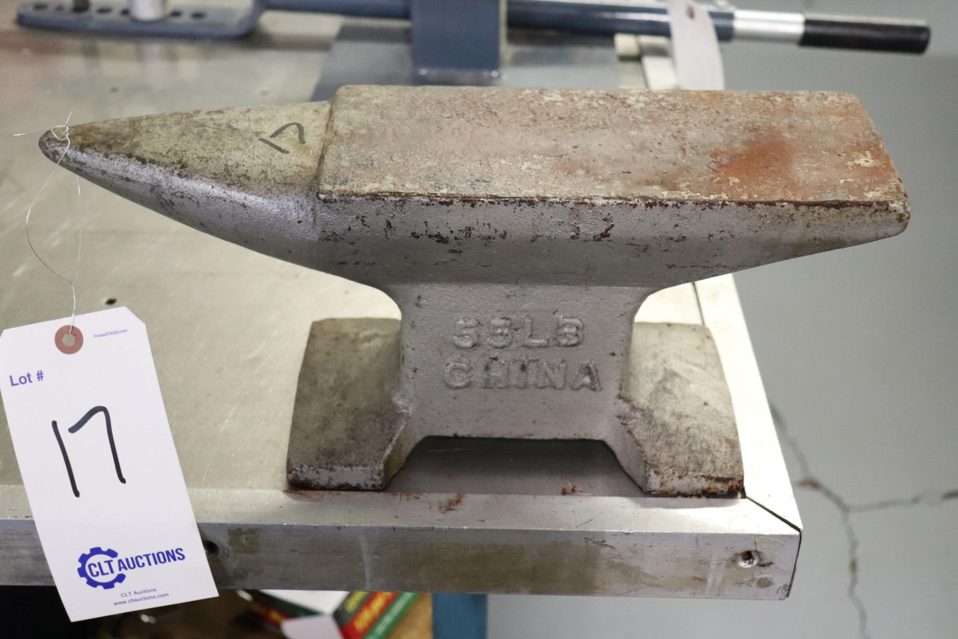 55 lbs. anvil