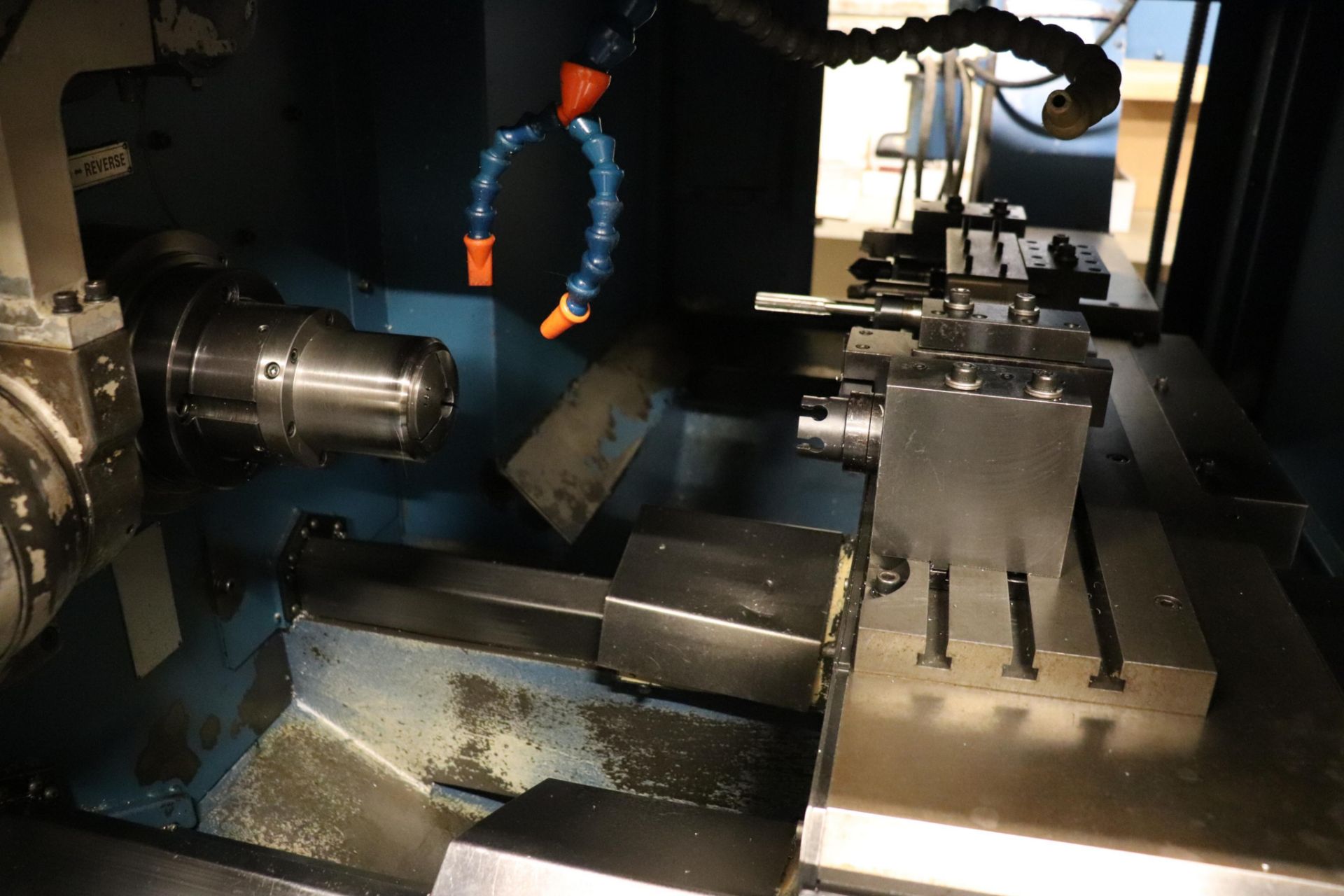 Hyundai HiT 8GS CNC precision lathe - Image 4 of 14