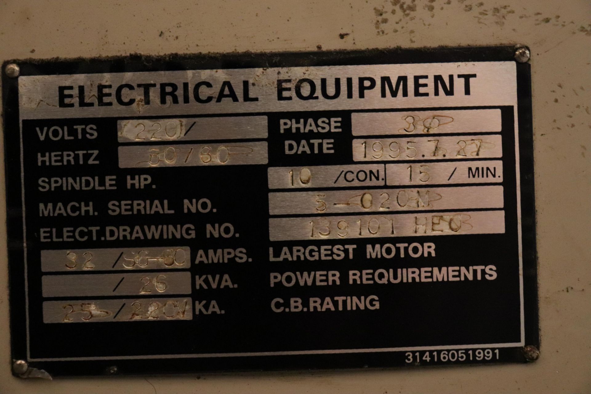 Hyundai HiT 8GS CNC precision lathe - Image 11 of 14