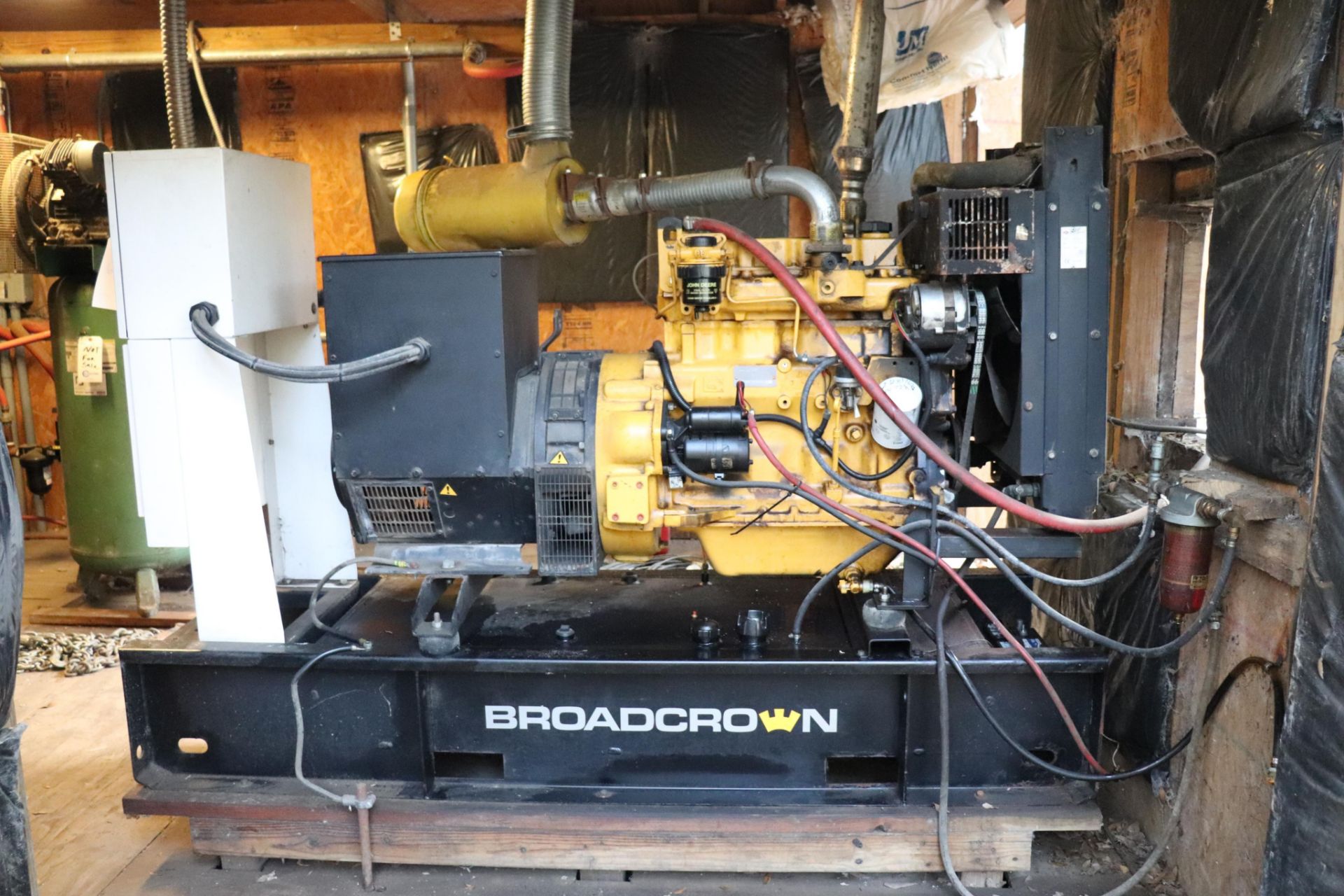 Broadcrown Model BCJD44S 52 KVA 3 phase generator - Image 3 of 9