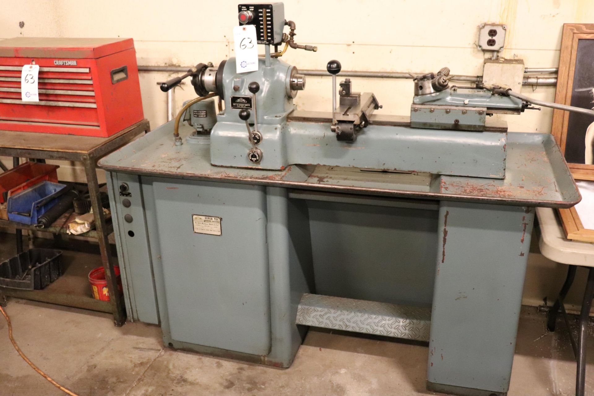 Super Tech second operation lathe w/ tooling