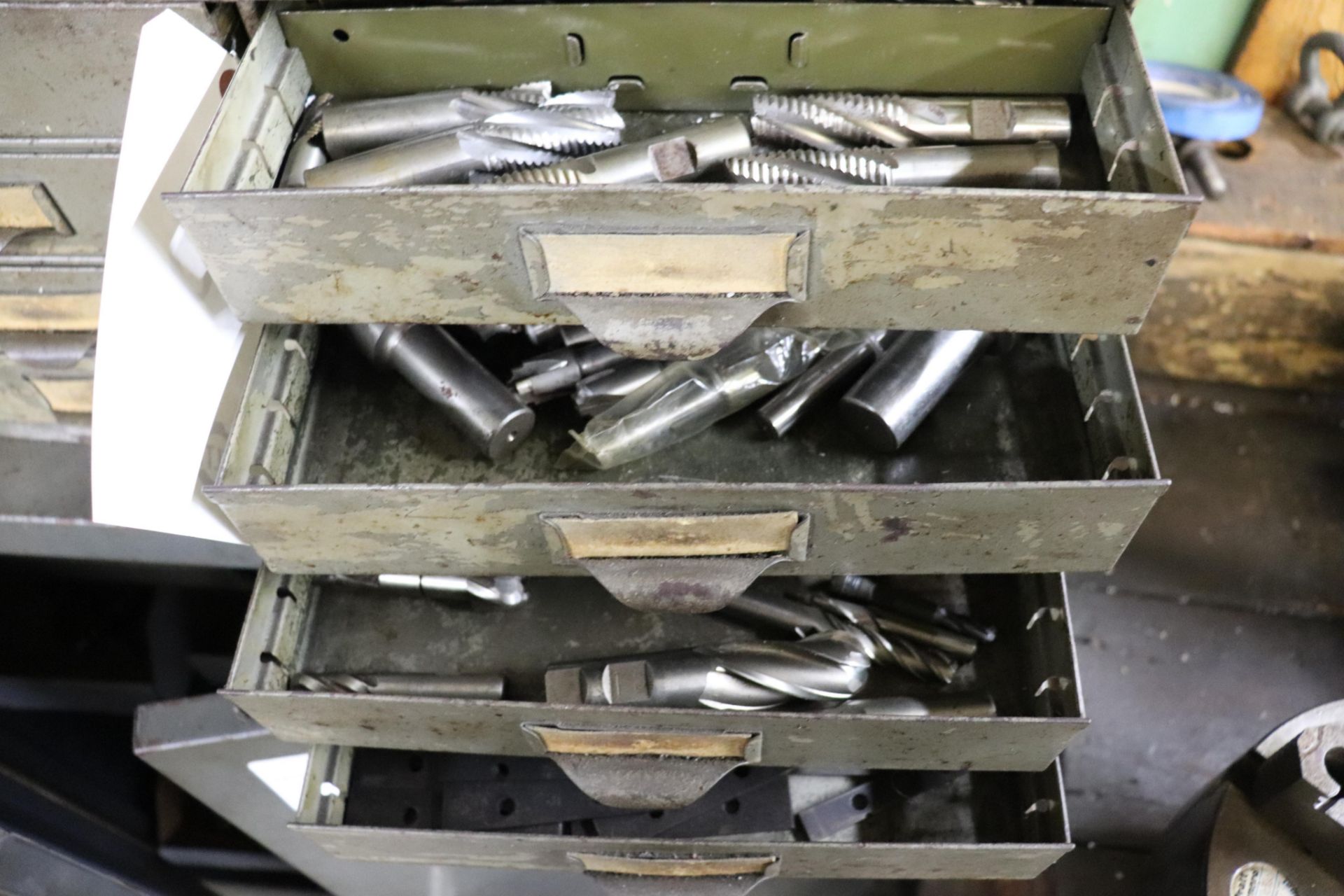 Index cabinet w/ end mills - Image 6 of 6