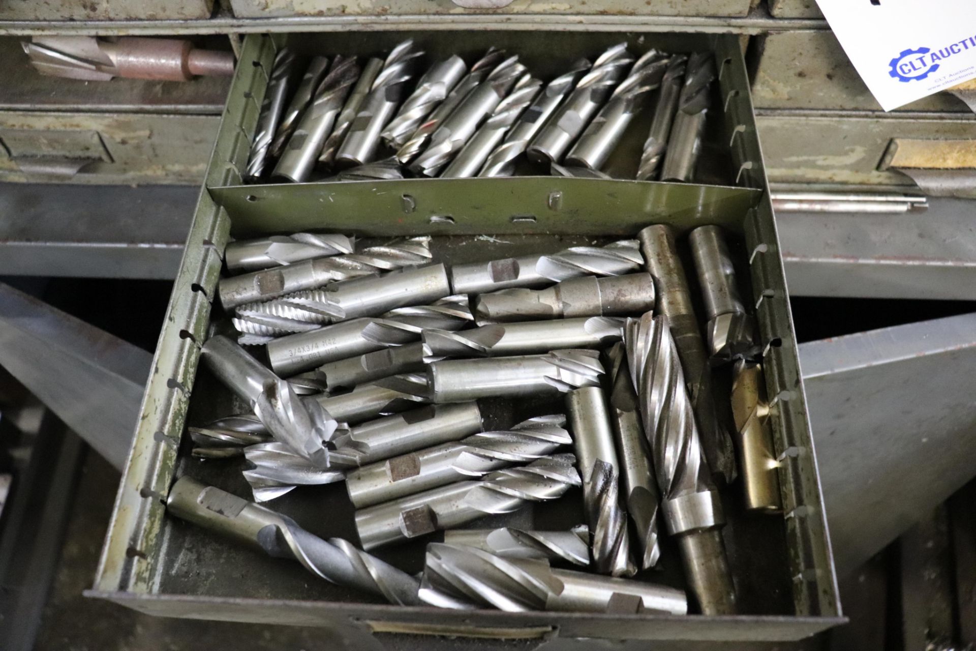 Index cabinet w/ end mills - Image 4 of 6