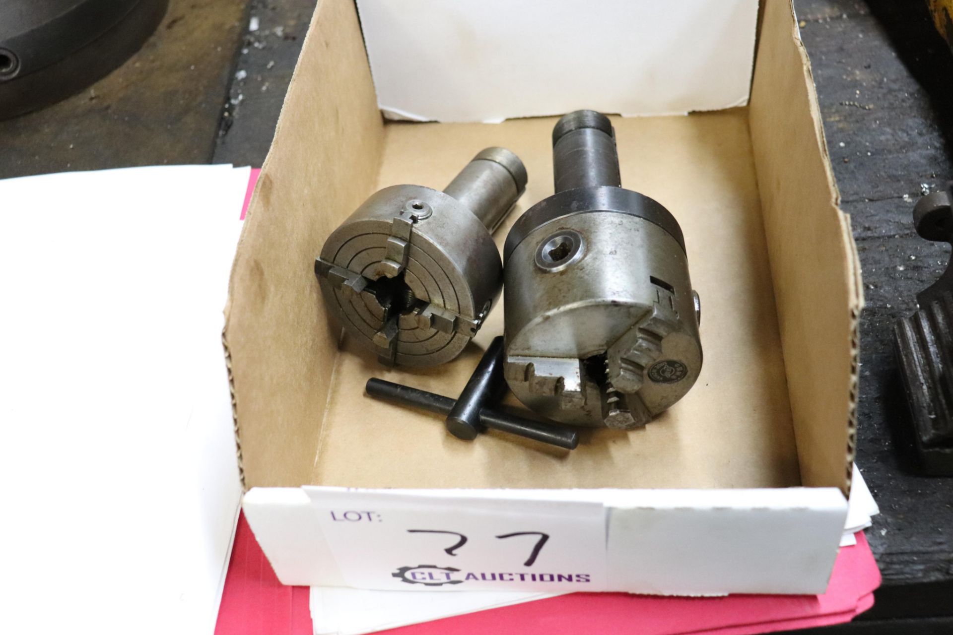 3 & 4 Jaw 5C collet shank chucks