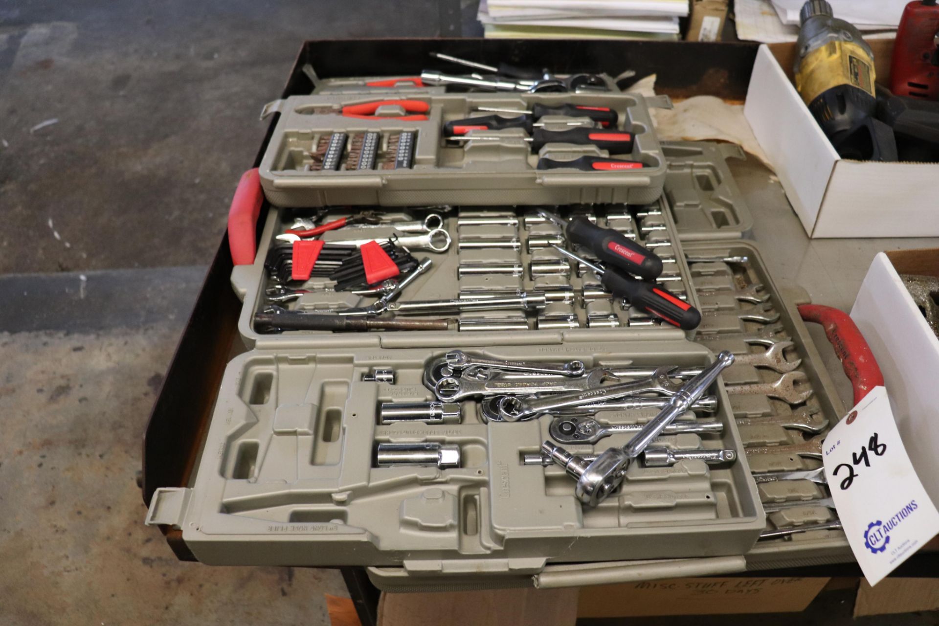 Crescent tool sets