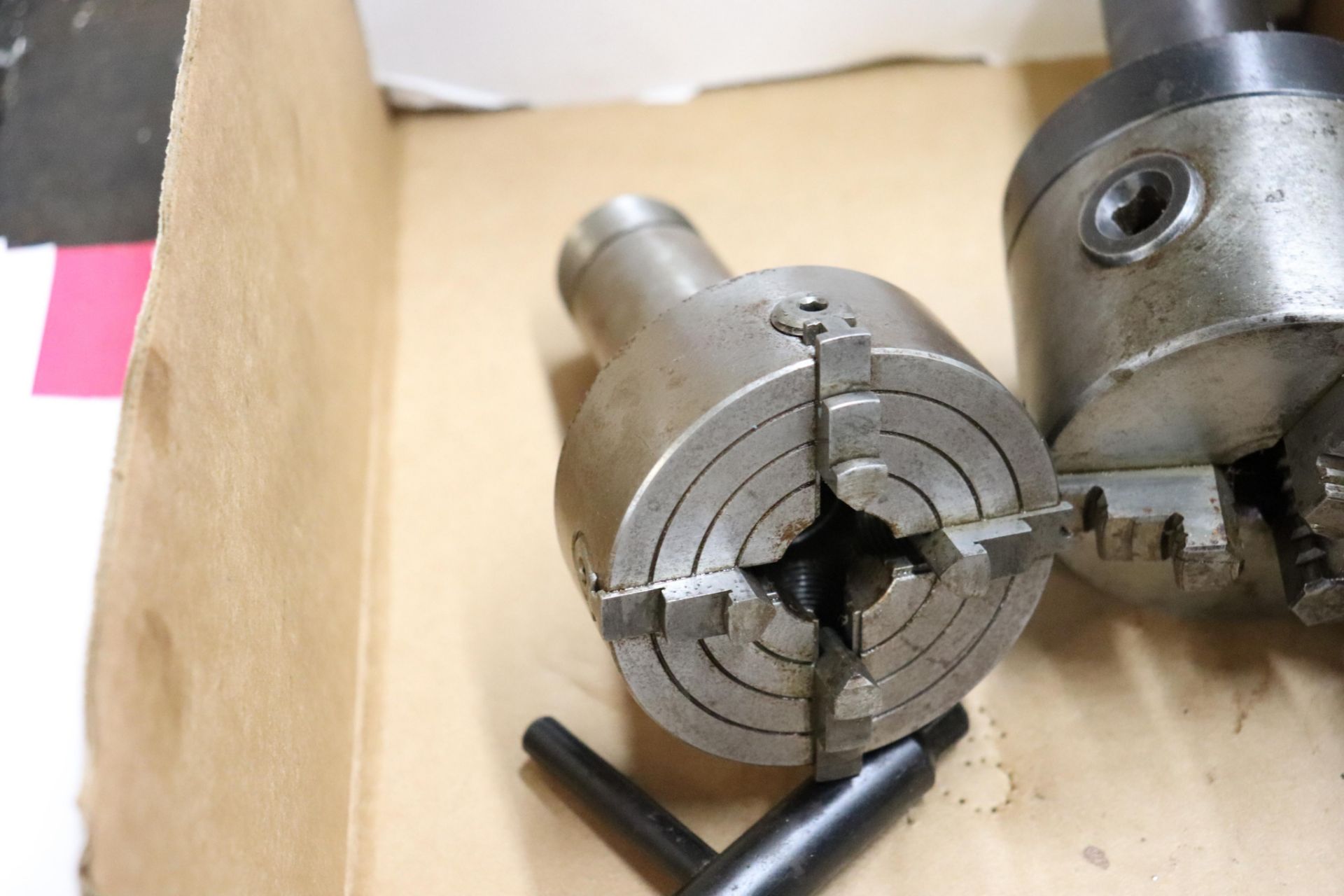 3 & 4 Jaw 5C collet shank chucks - Image 4 of 5