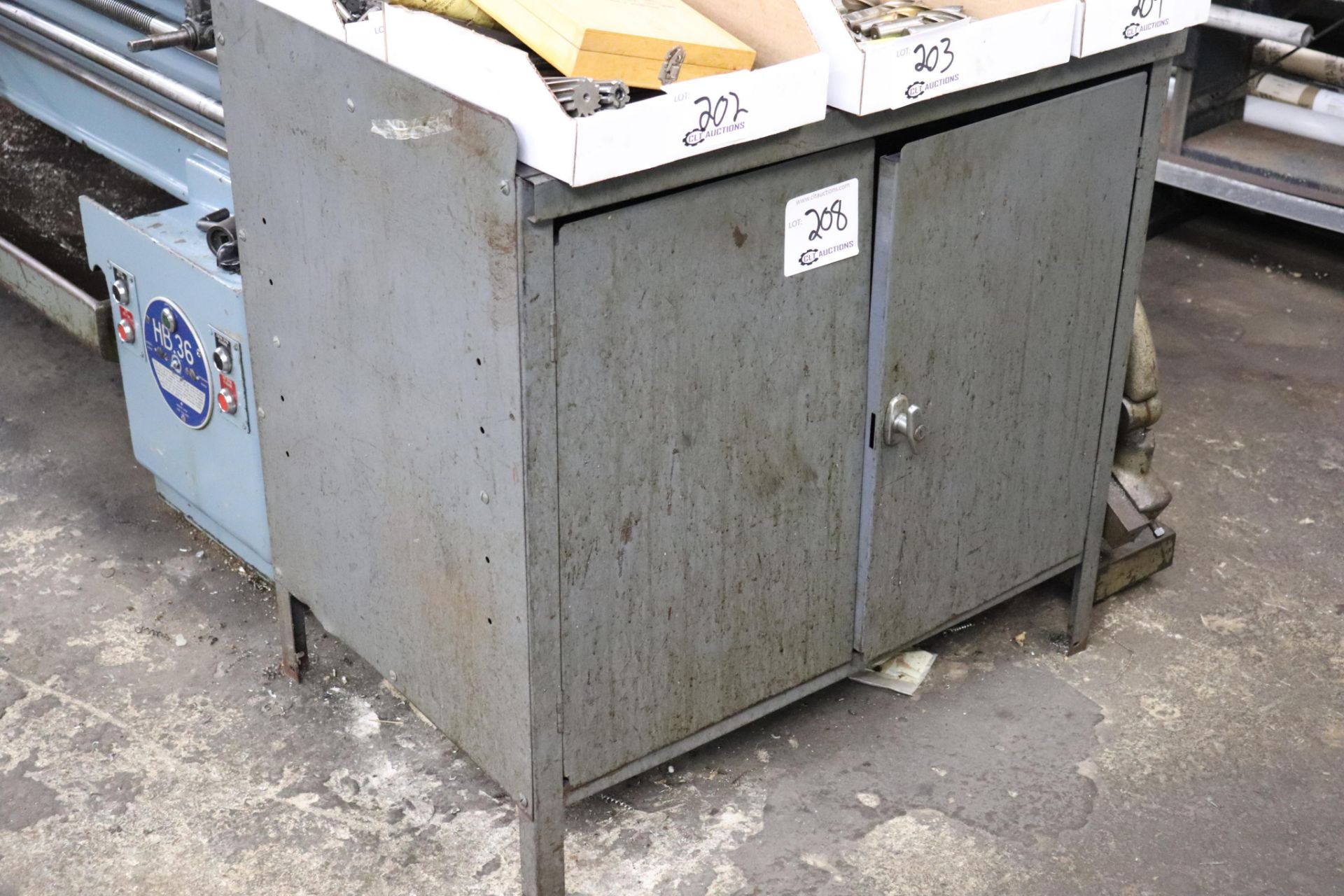 Steel cabinet w/ tooling