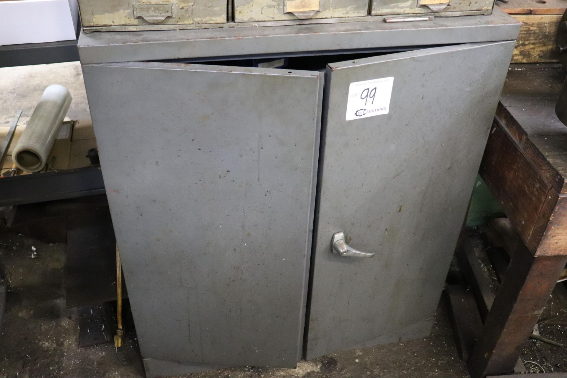 Steel Cabinet, no contents