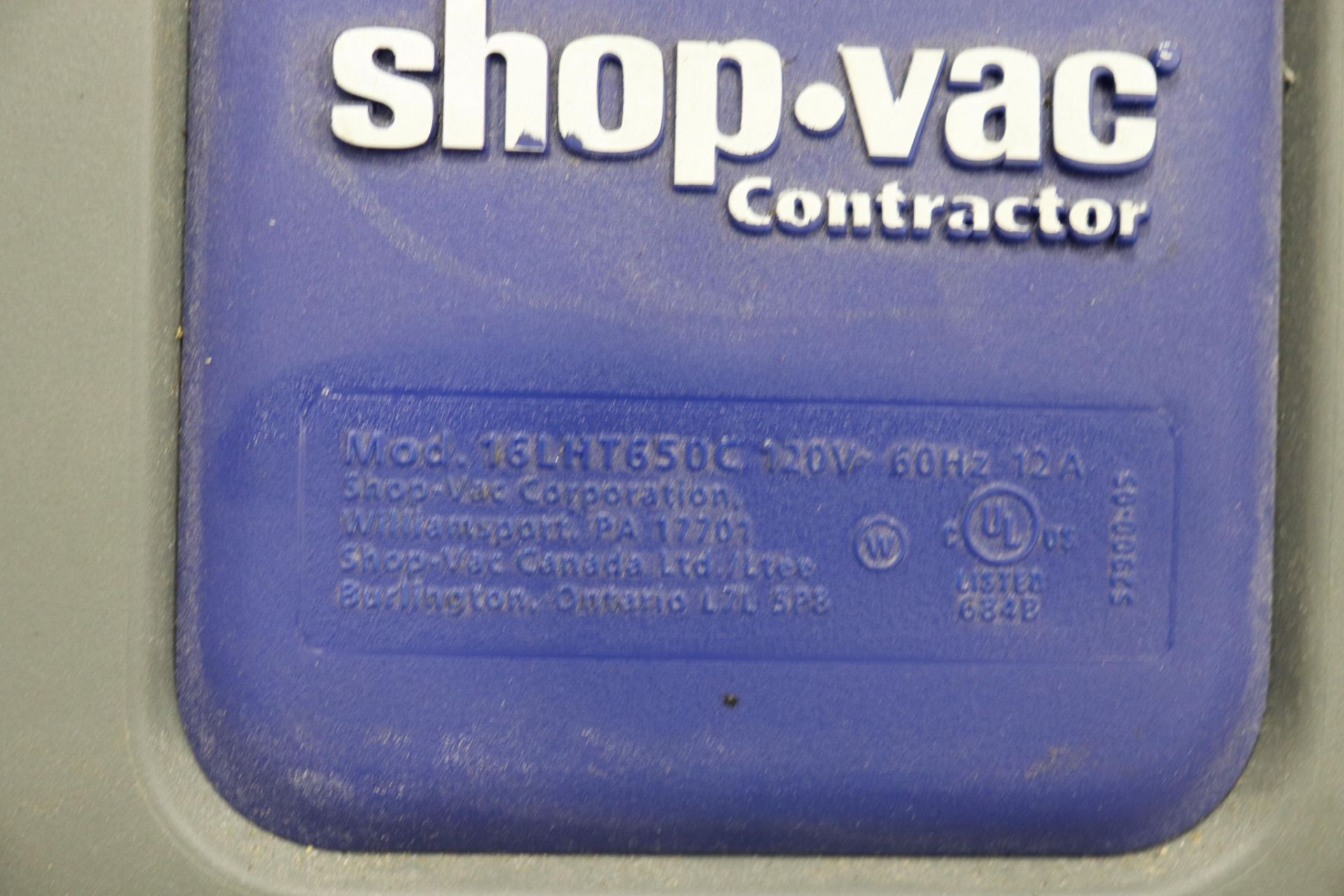 Contractor shop vac - Image 4 of 4