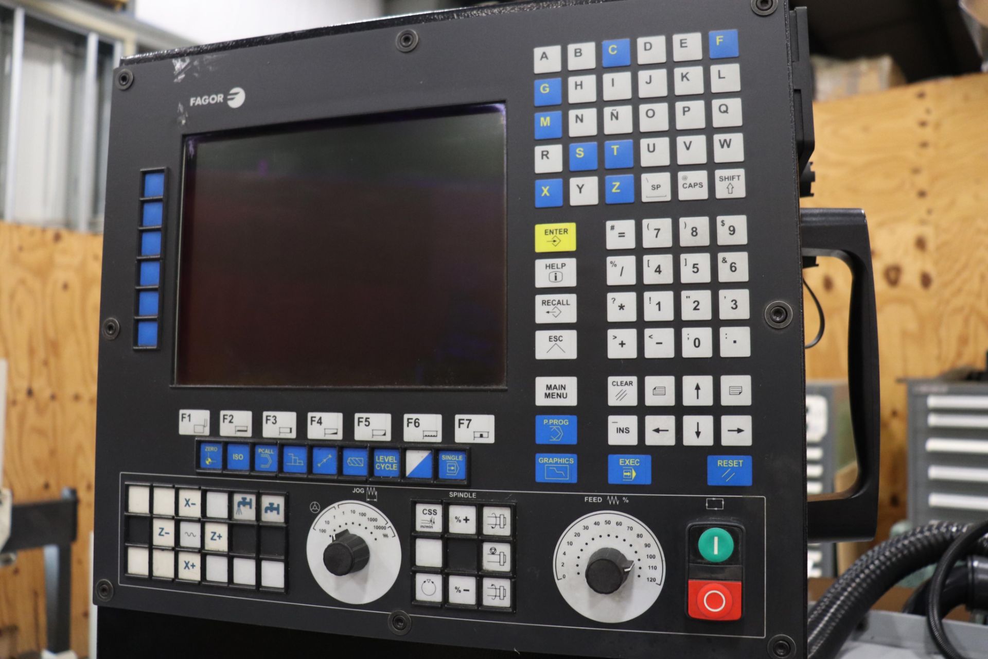 Ganesh GT-1628 CNC lathe w/ Fagor control 2011 - Image 14 of 20