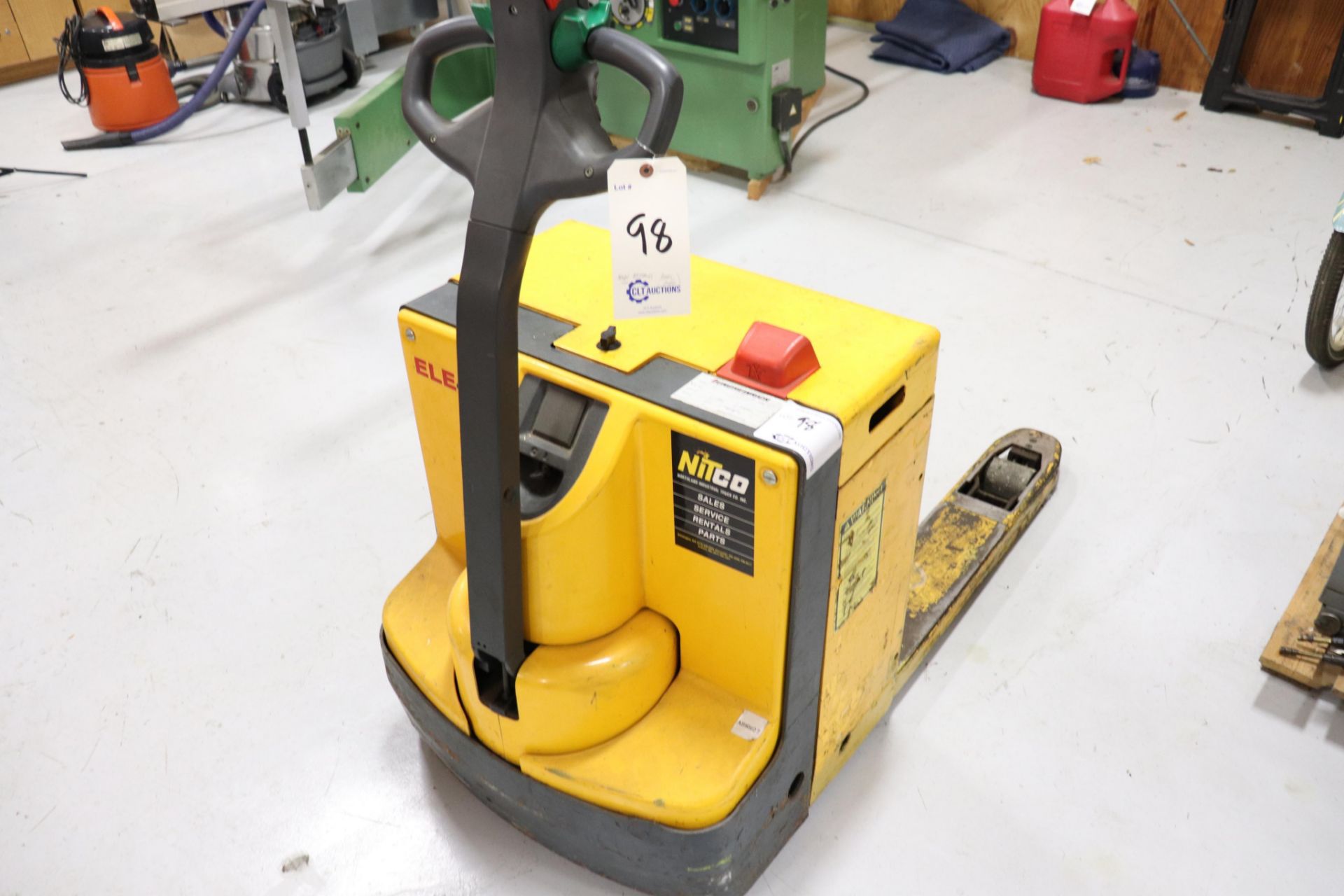 Jungheinrich ELE.20 27 x 48 electric pallet jack, new batteries - Image 3 of 5