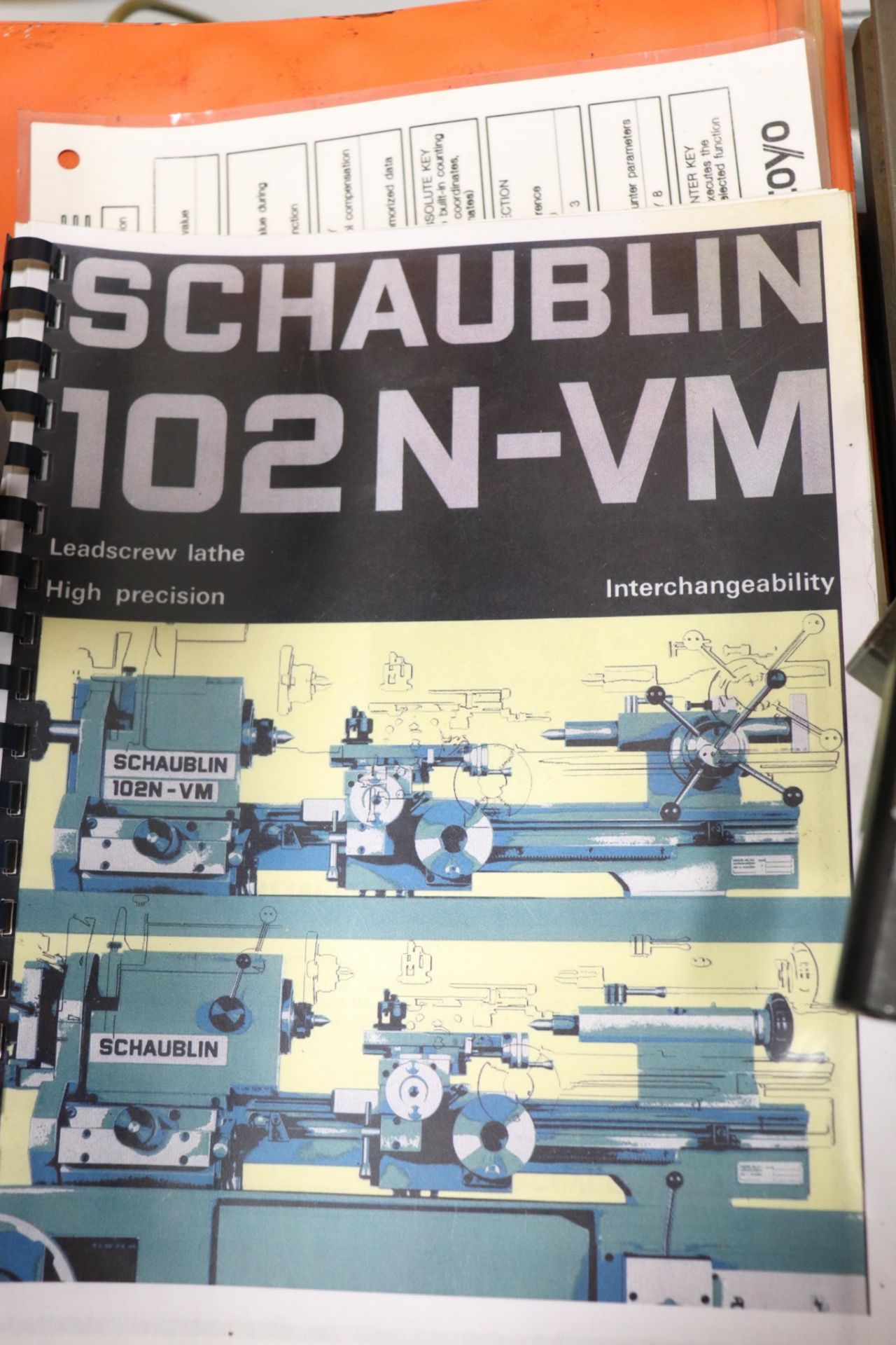 Schaublin 102N-VM High-Precision Leadscrew lathe - Image 29 of 29