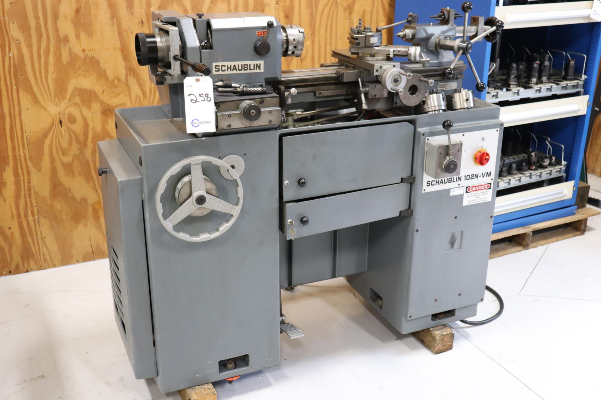 Schaublin 102N-VM High-Precision Leadscrew lathe