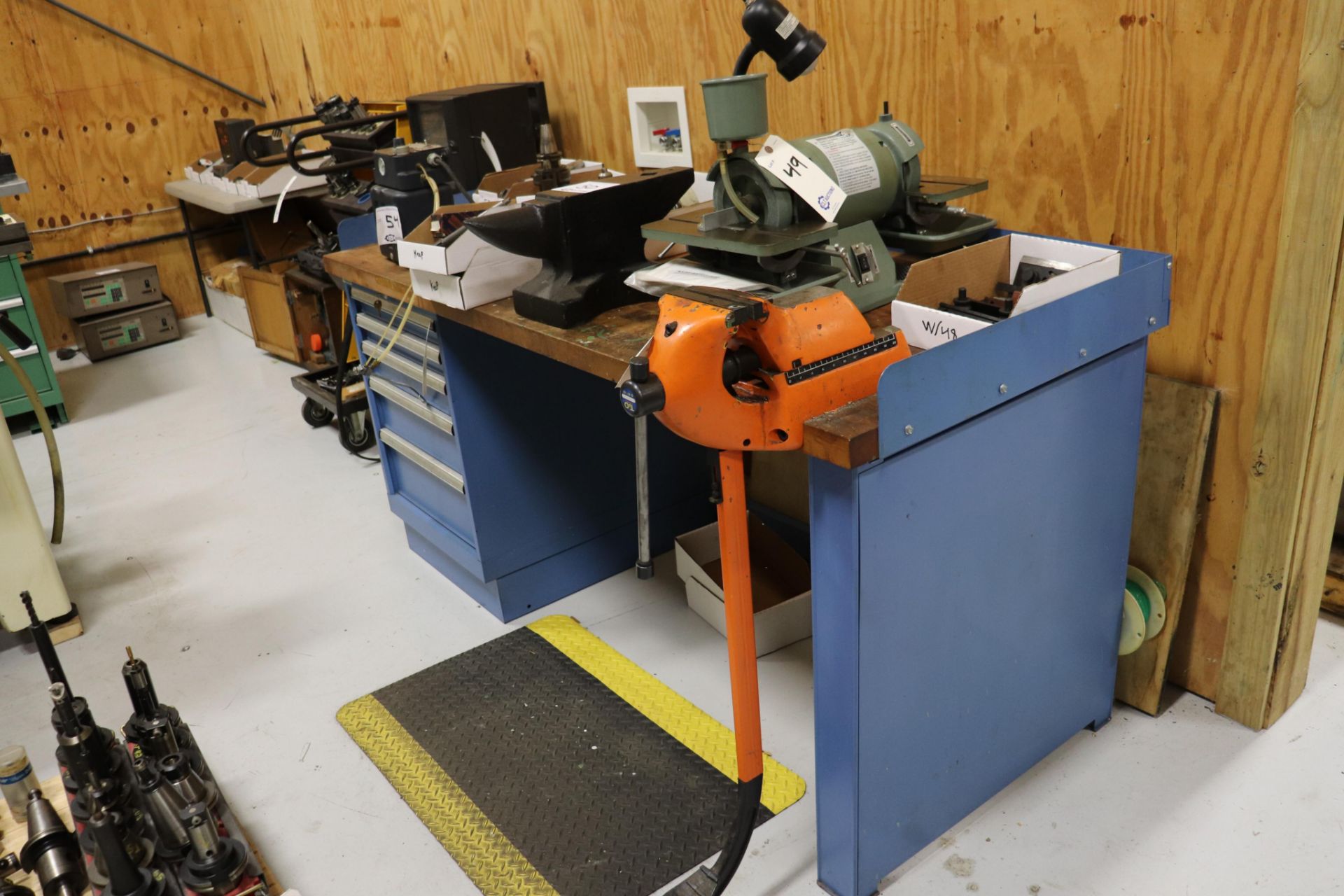 Lista work bench w/ butcher block top - Image 2 of 9