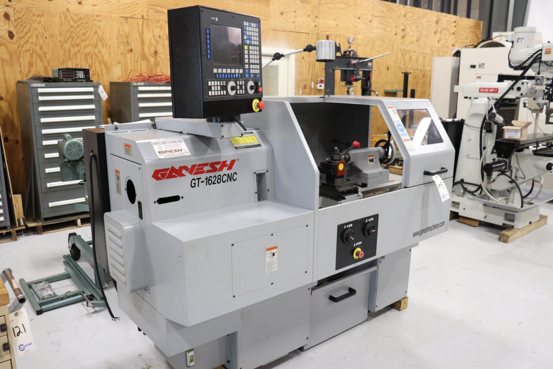 Ganesh GT-1628 CNC lathe w/ Fagor control 2011 - Image 2 of 20